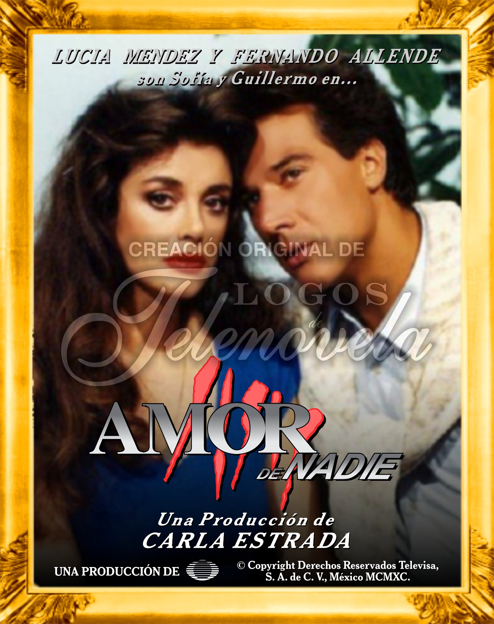 Logos - En este nuevo poster correspondiente a la telenovela AMOR DE ...