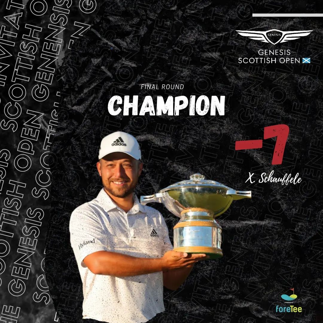 ForeTeeapp.com - Congratulations Xander Schauffele, winner... | Facebook
