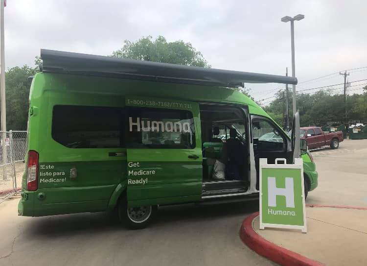 Our Humana van at... - Sandra Gallagher, Licensed Sales Agent