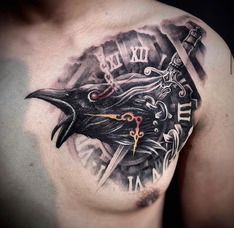 兄弟刺青，每個元素都有他們各自的涵義，祝他... - 反.刺青・畫廊 Revolution Tattoo & Gallery