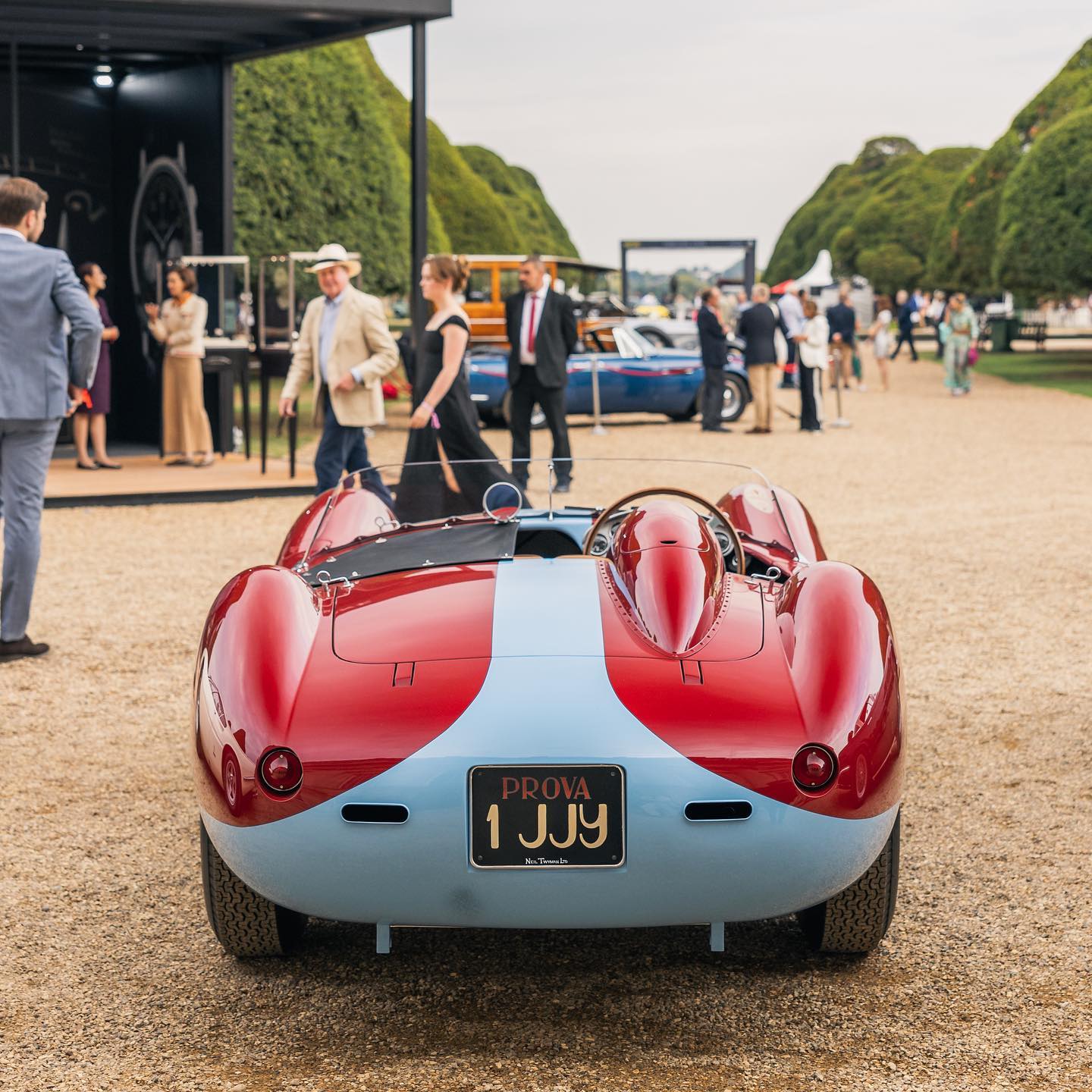 Ferrari 500 TRC that raced at Le Mans in 1957.