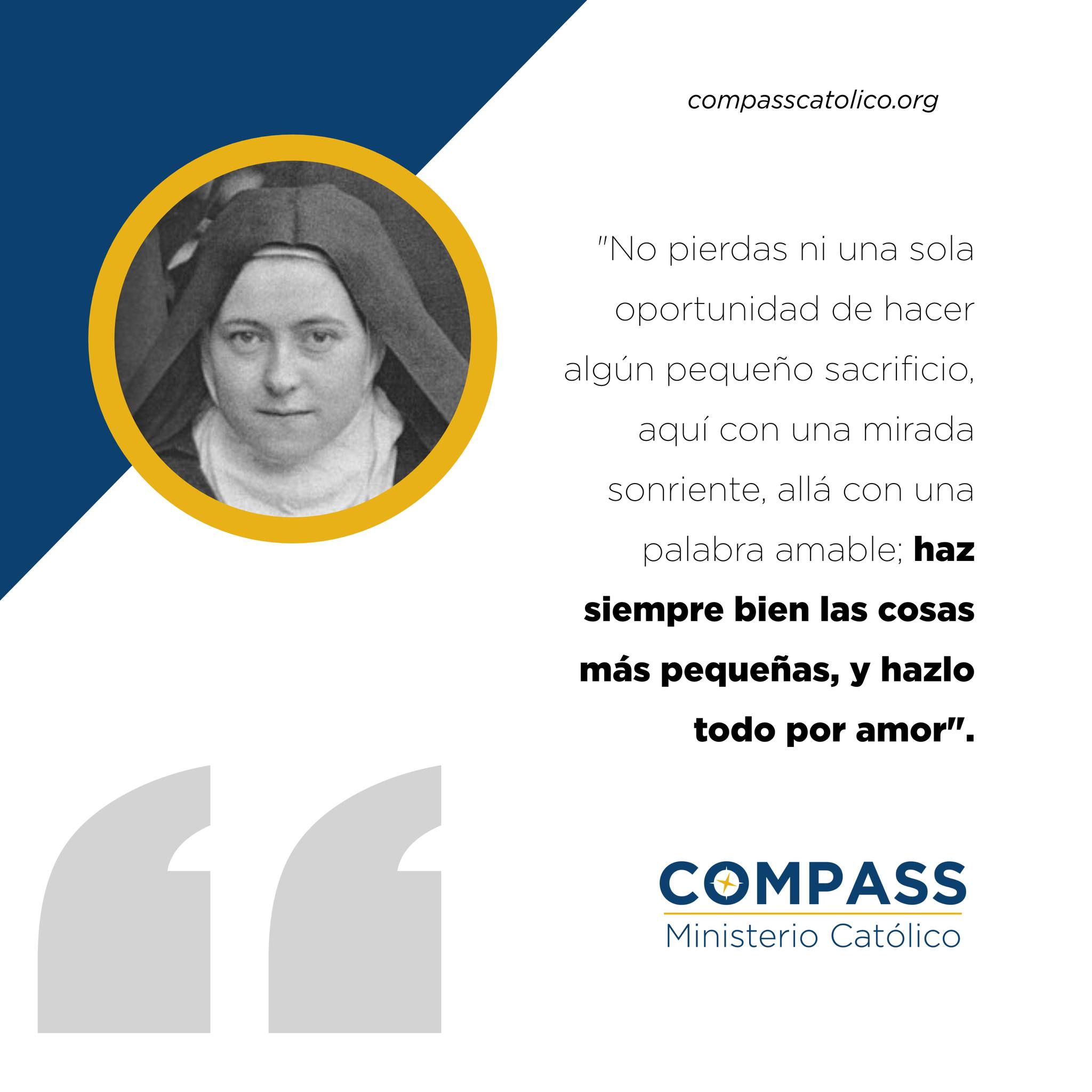 La vida está hecha de... - Compass Ministerio Católico