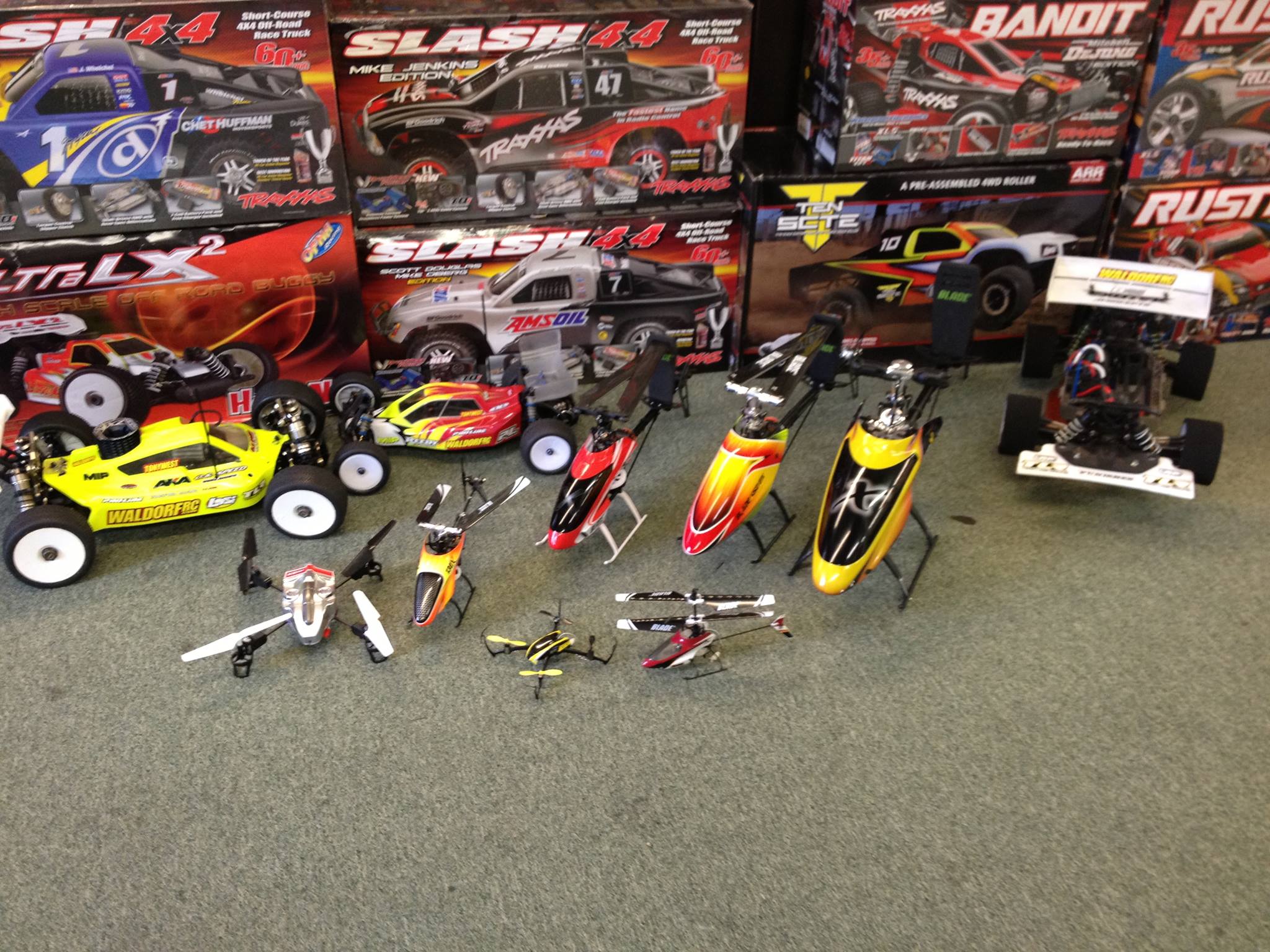 This customer said he deserved a discount because Waldorf RC is a ...