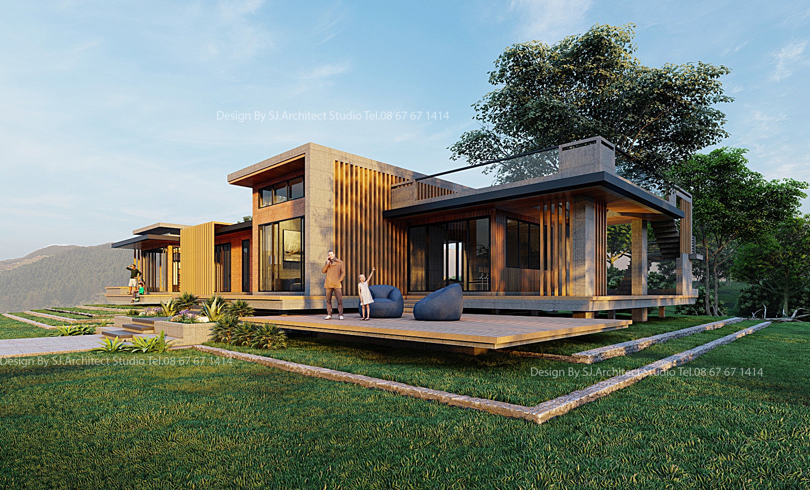 Bank... - Bank Pattaya Design รับออกแบบบ้าน เขียนแบบบ้าน