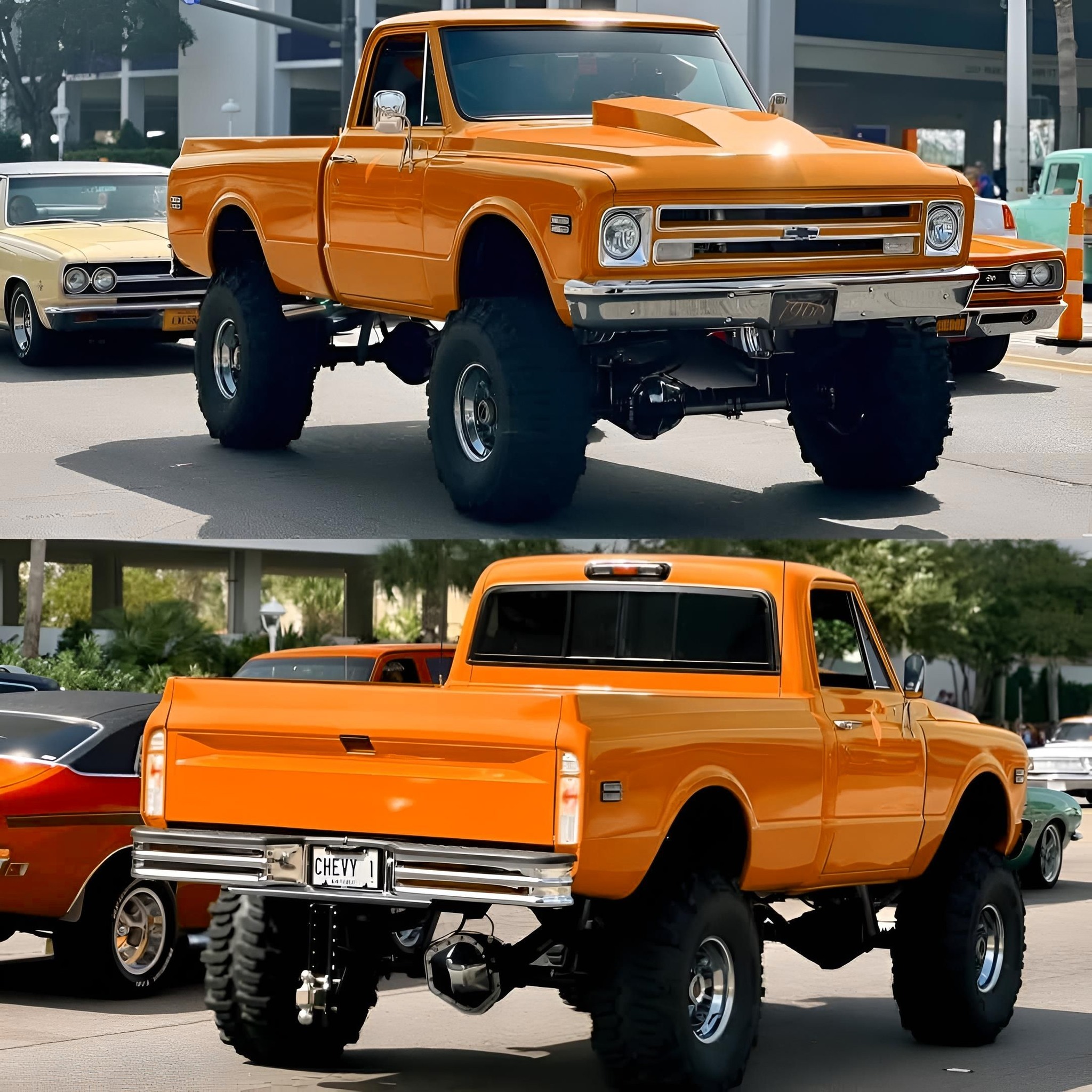 1966 Chevy truck K10 features and history