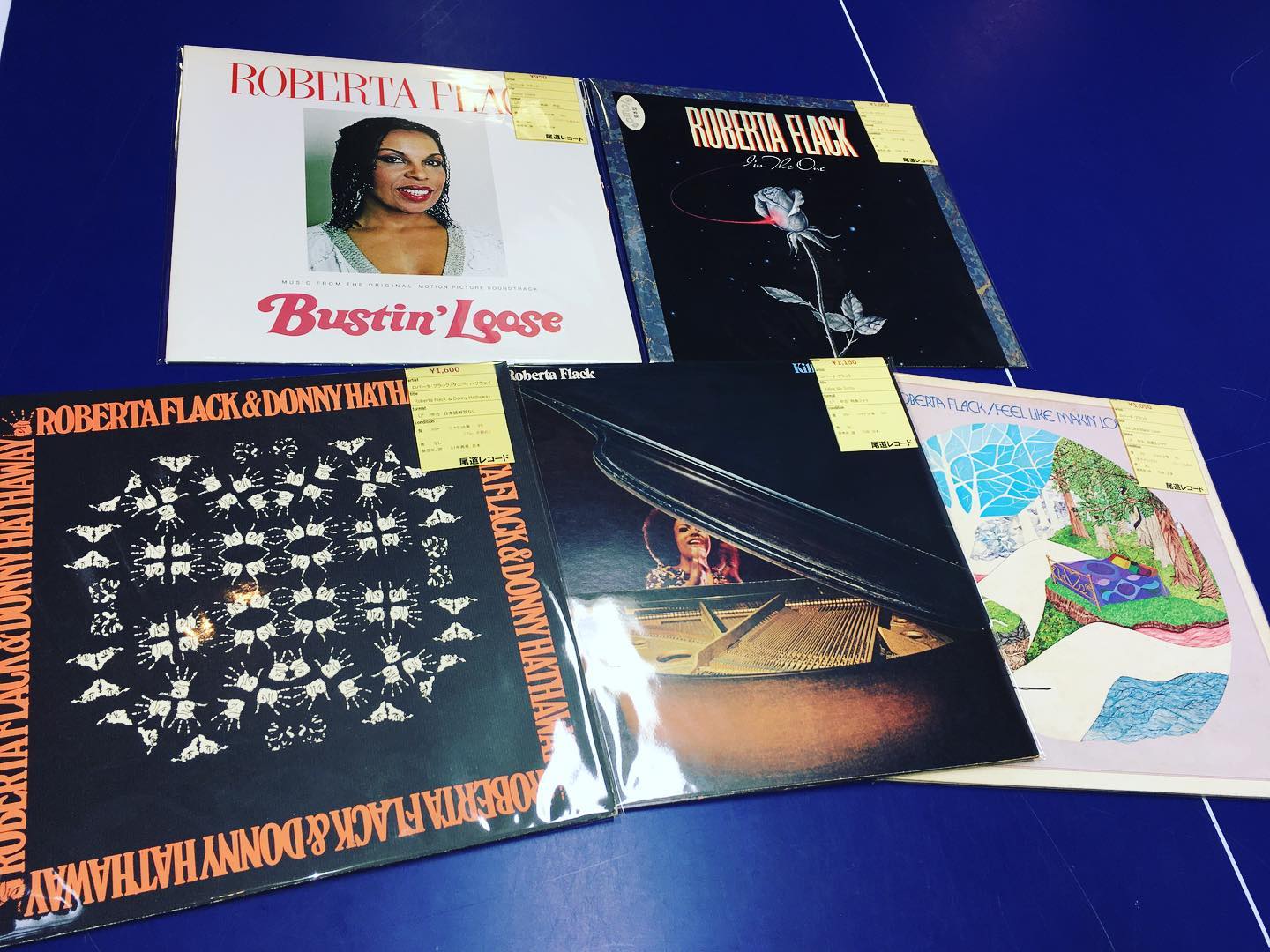 尾道レコード - 中古レコード入荷 Roberta Flack & Donny Hathaway (81年国内再発...