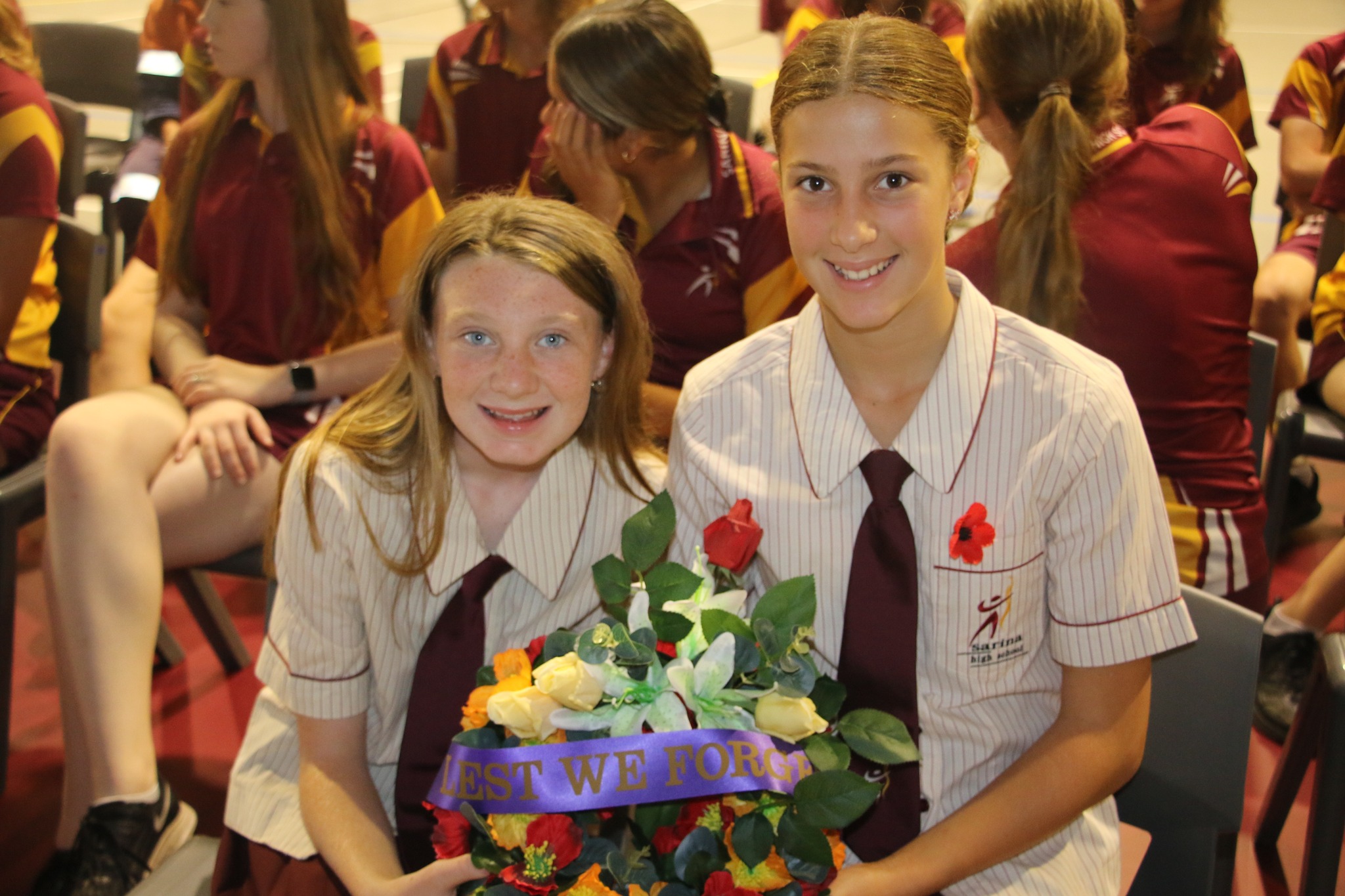 { Remembrance Day } Lest we... - Sarina State High School