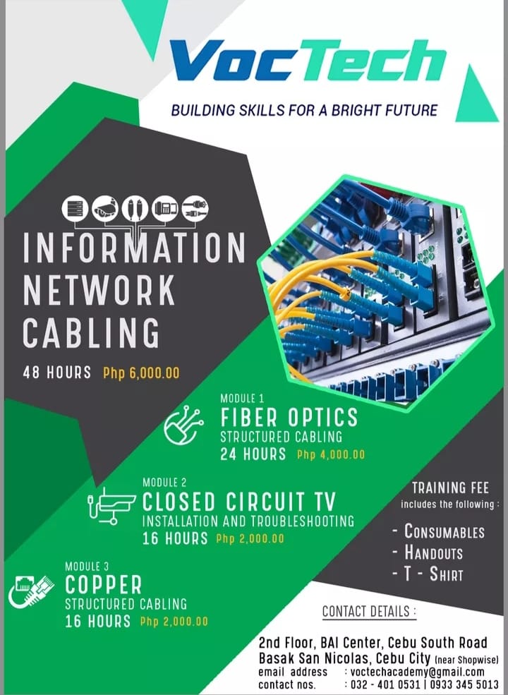 VocTech - | UPCOMING TRAINING | INFORMATION NETWORK...