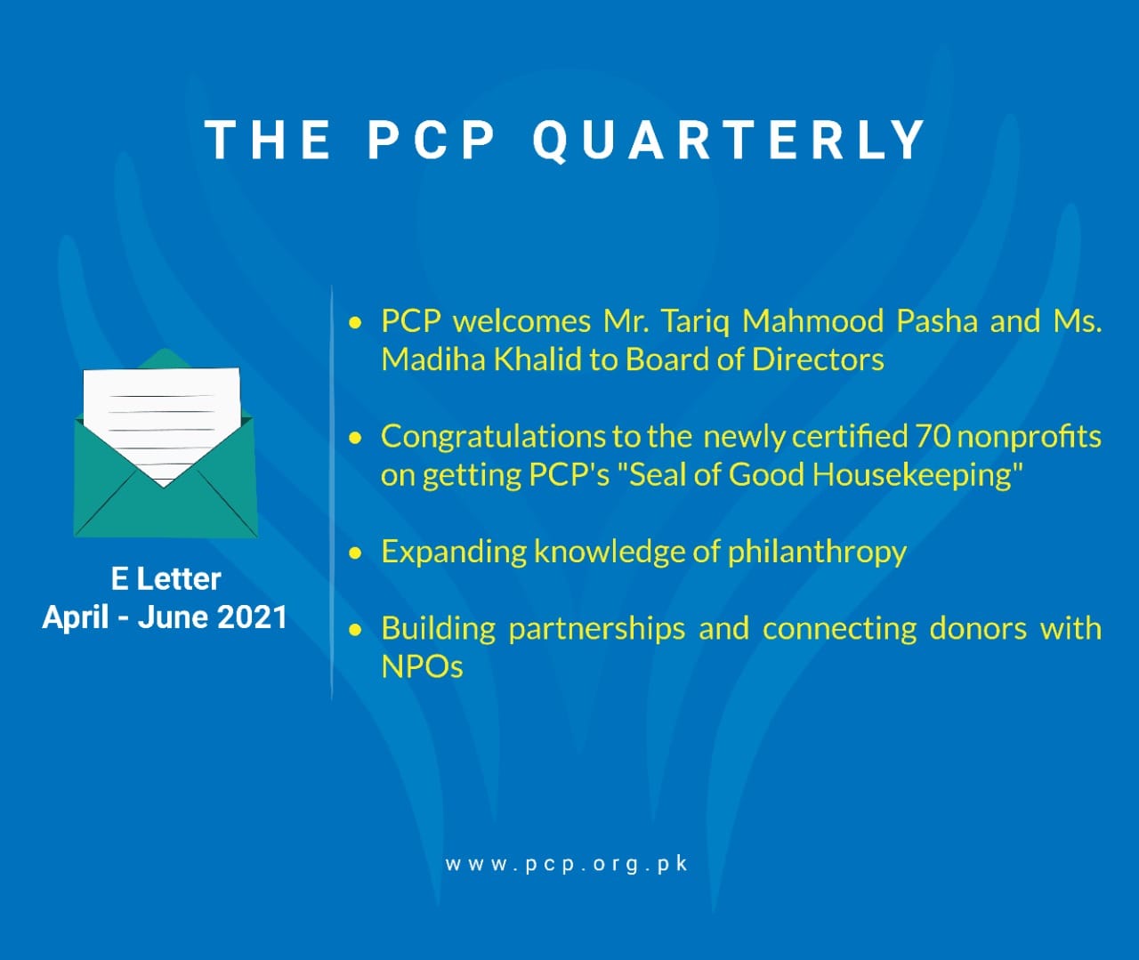 Our latest... - Pakistan Centre for Philanthropy (PCP)