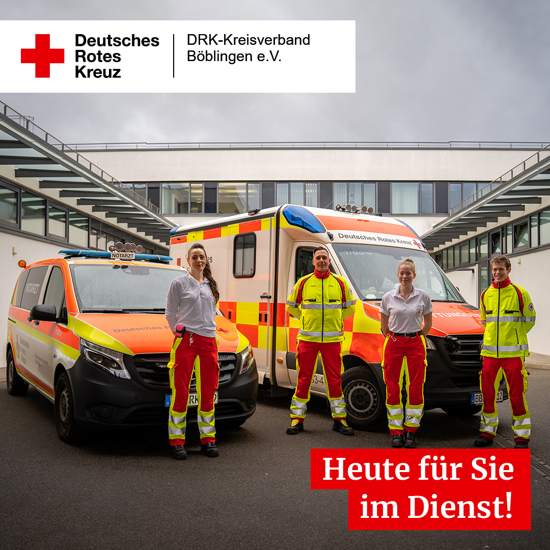 DRK-Kreisverband Böblingen e. V. - Heute sind unter anderem in der ...