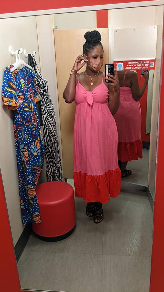 tabitha brown target pink dress line @ Update: 🥑🎯 When the line dropped I wasn't in the U.S. 🇻🇬 and it wouldn't let me shop 🥺😩😭 so you guys recommended some thangs, I tried size-20 Age Group Shoe Size (UK):6 Ocean Life Pink Maxi
