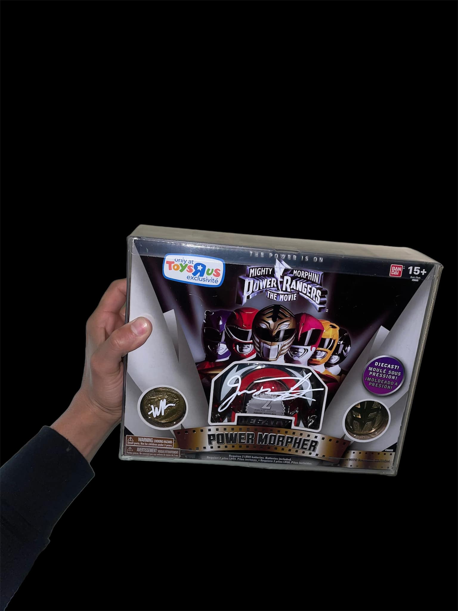 Extremely rare mighty morphin power rangers original promo signed  display picture 1