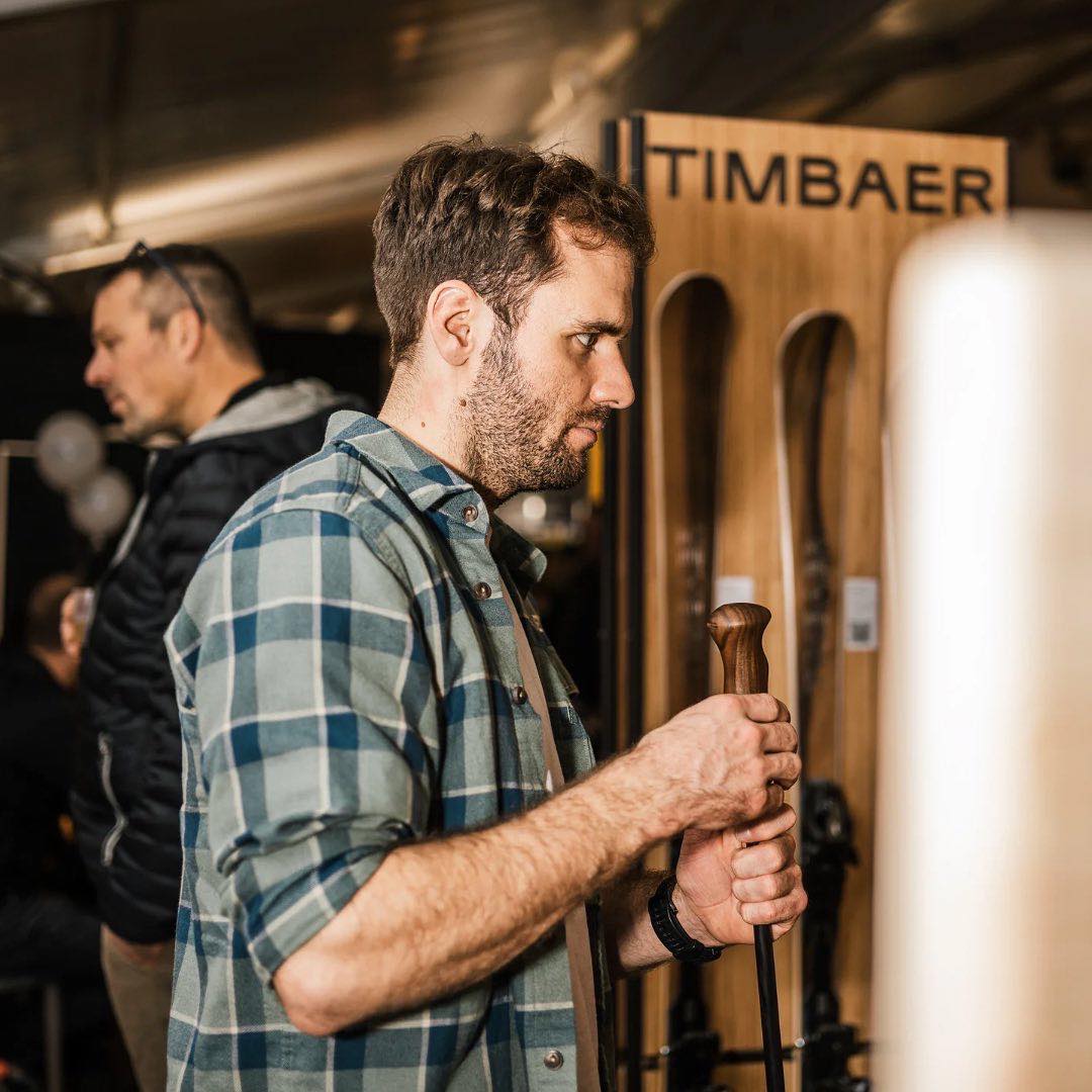 Timbaer - An der Gewerbemesse Appenzell 2022 führten wir...