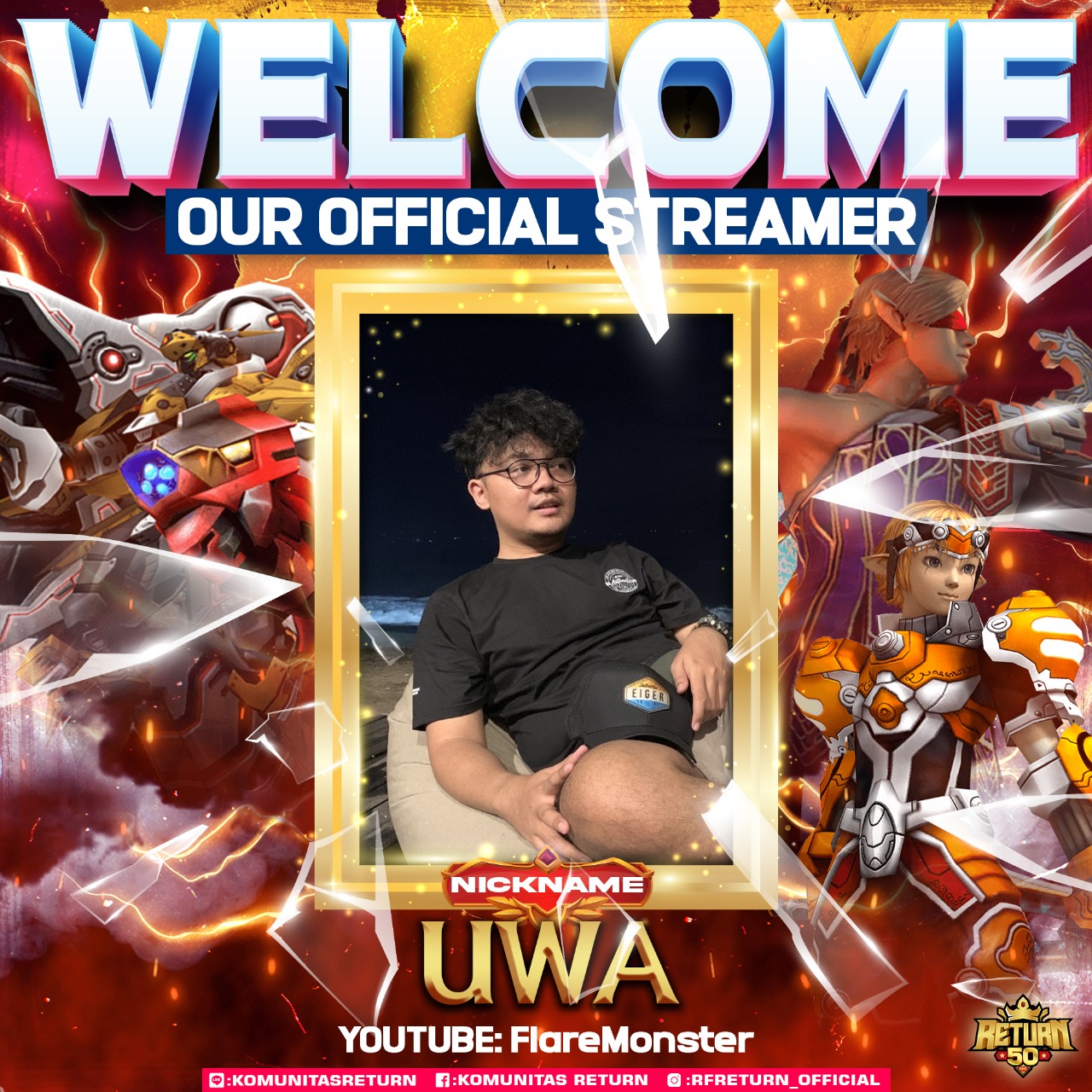 📢 Welcome to RETURN Real RPG 📢 Streamer... - Komunitas Return