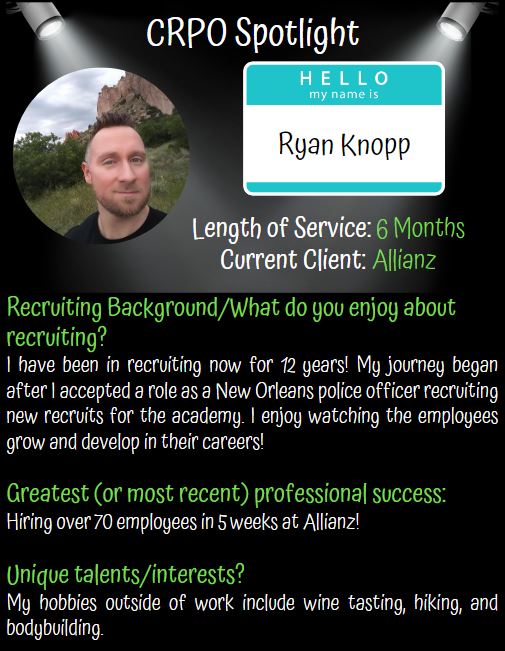 Cornerstone RPO - Get to know the #CRPO team. Say HELLO to...