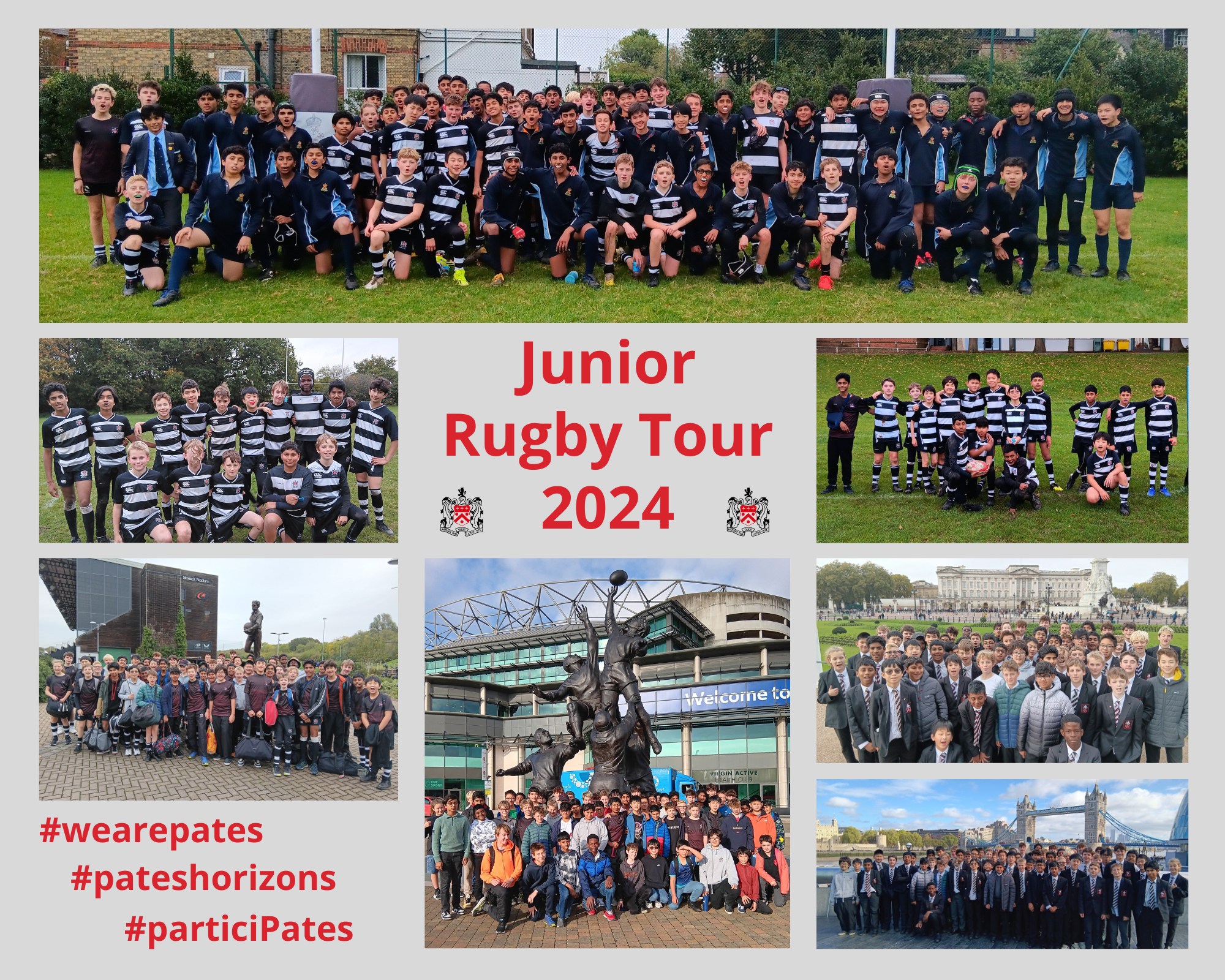Our Junior Rugby Tour to London... - Pate's Grammar School | Facebook