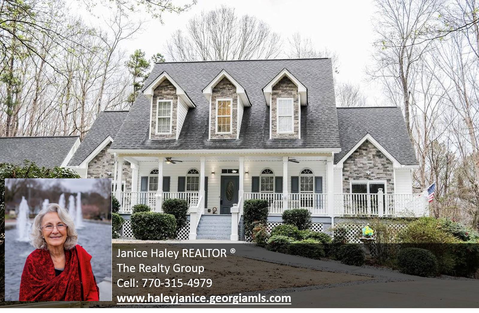 Janice Haley Realtor with The Realty Group | Hiram GA