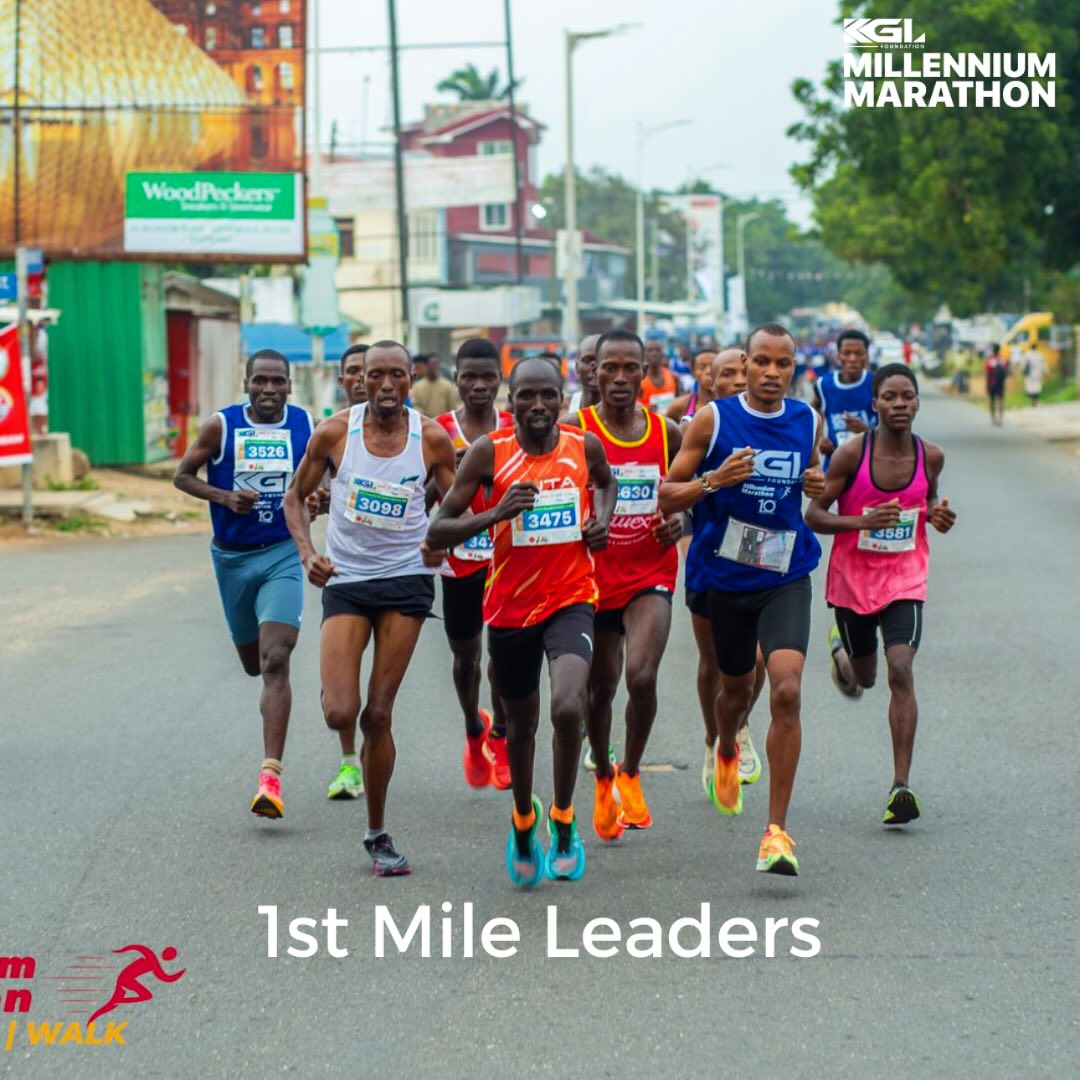 The leaders start to break away... - Millennium Marathon | Facebook