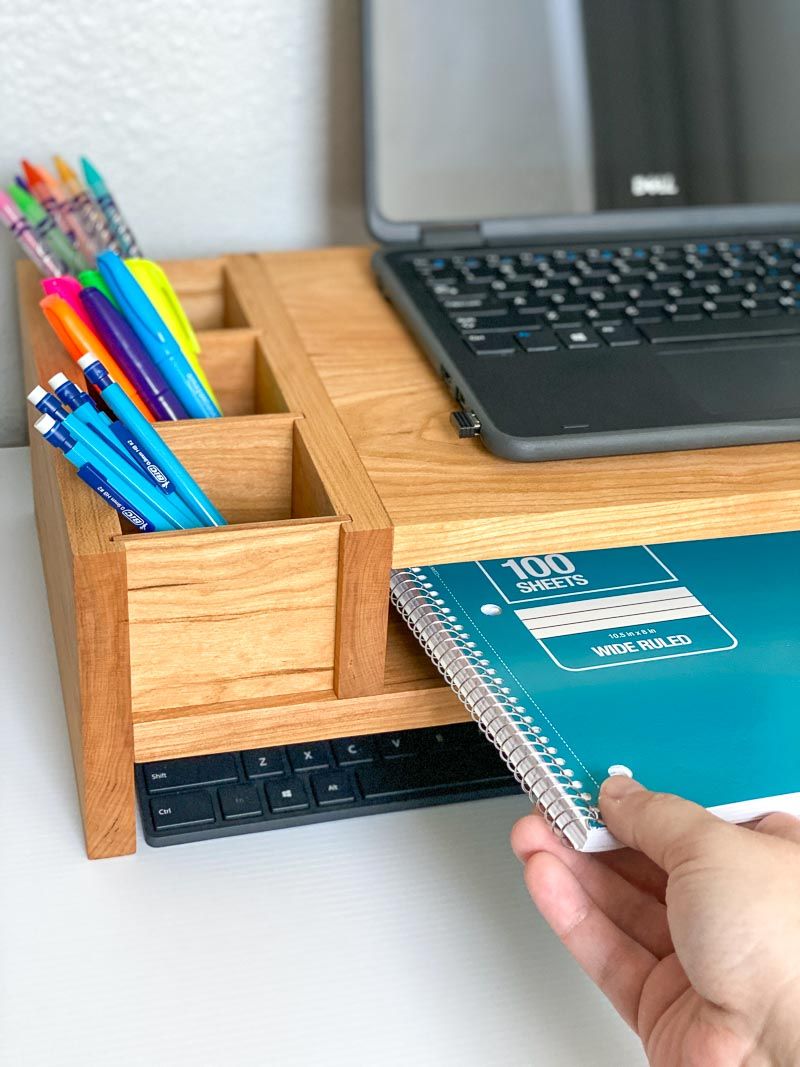 The Handyman's - Elevate your screen and add storage to your desk with ...