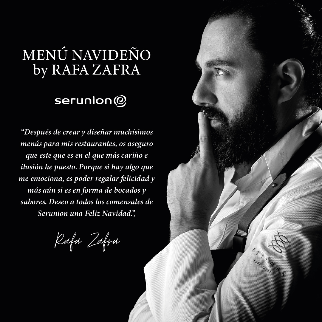 Serunion - ️Este año contamos con el gran chef...