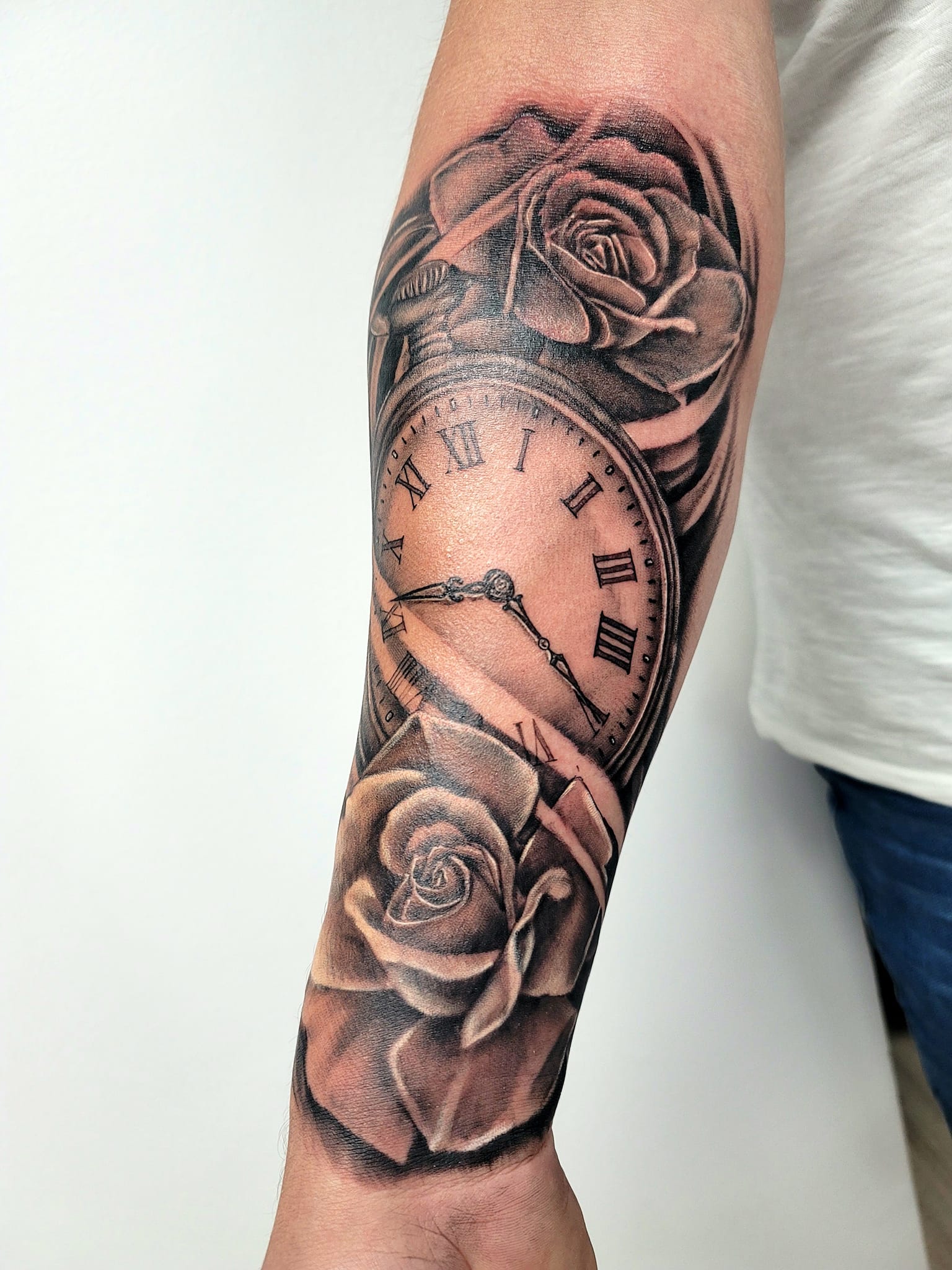 Tatouage Montre A Gousset Cassé