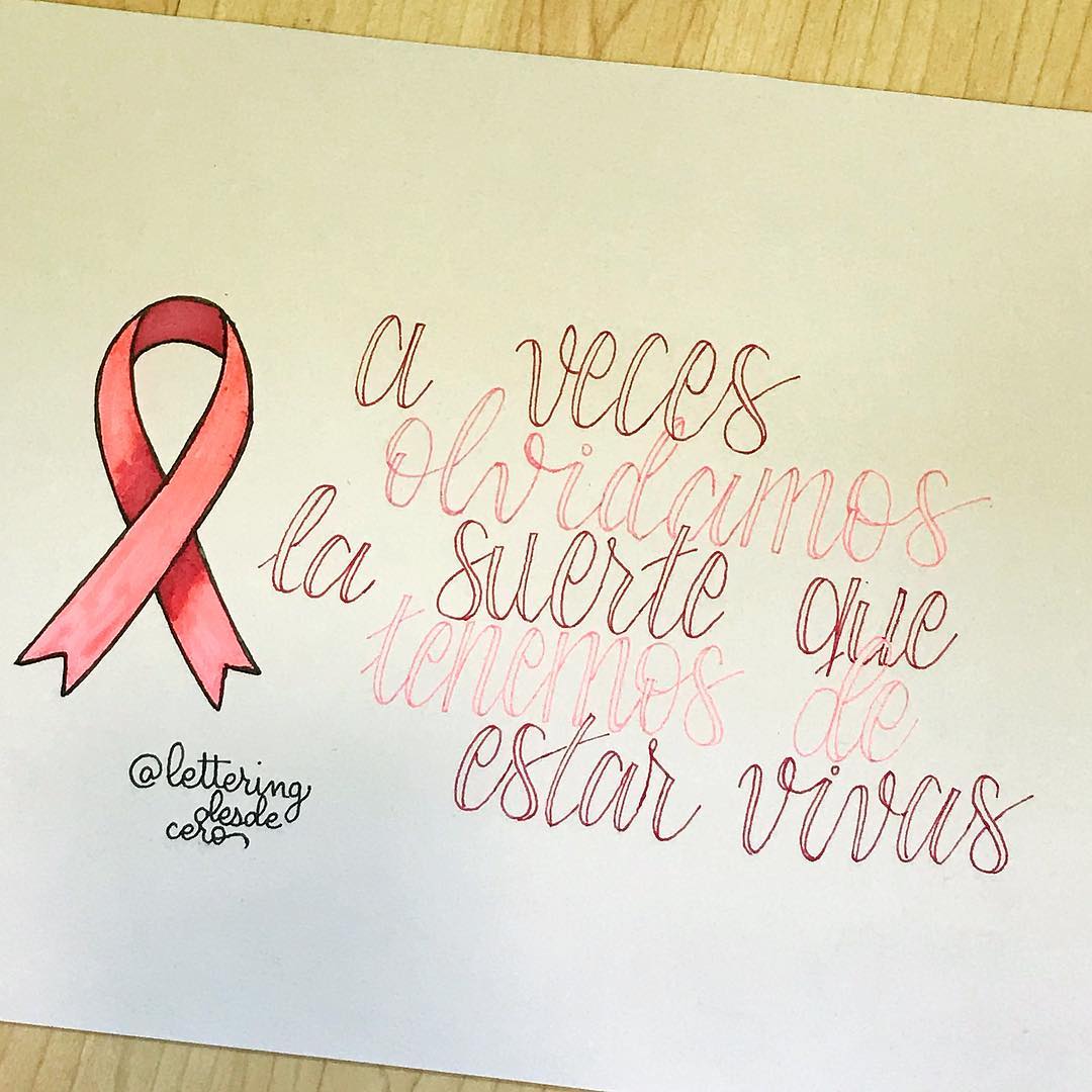 Lettering desde Cero - 19 de Octubre. Día mundial de la lucha contra el ...