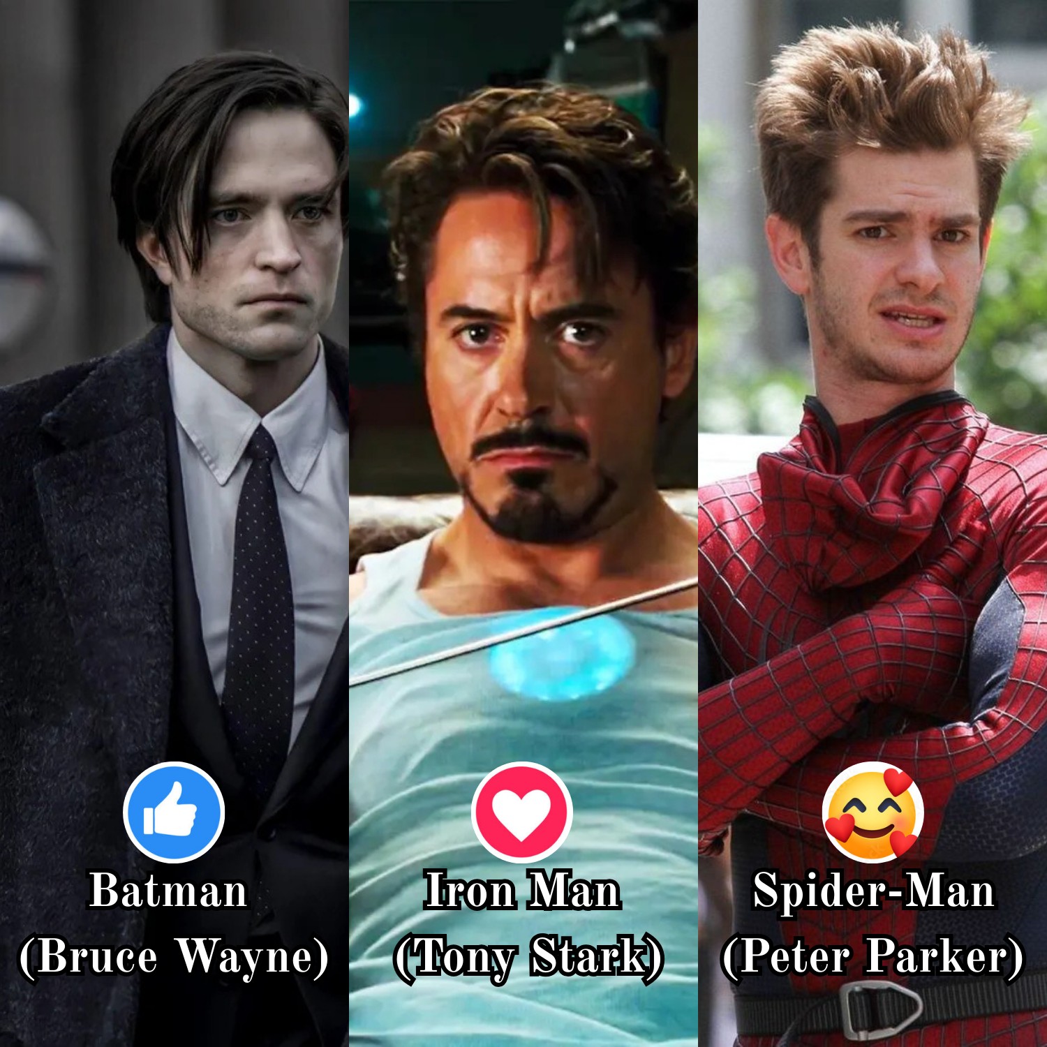 Viral - Batman (Bruce Wayne)👍// Iron Man (Tony Stark) ️// Spider-Man ...