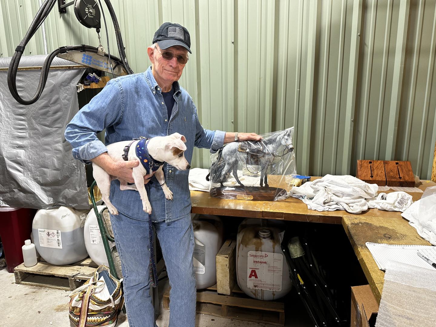 Cisco, Tx sculptor, Edd Hayes... - Pyrology Foundry & Studio