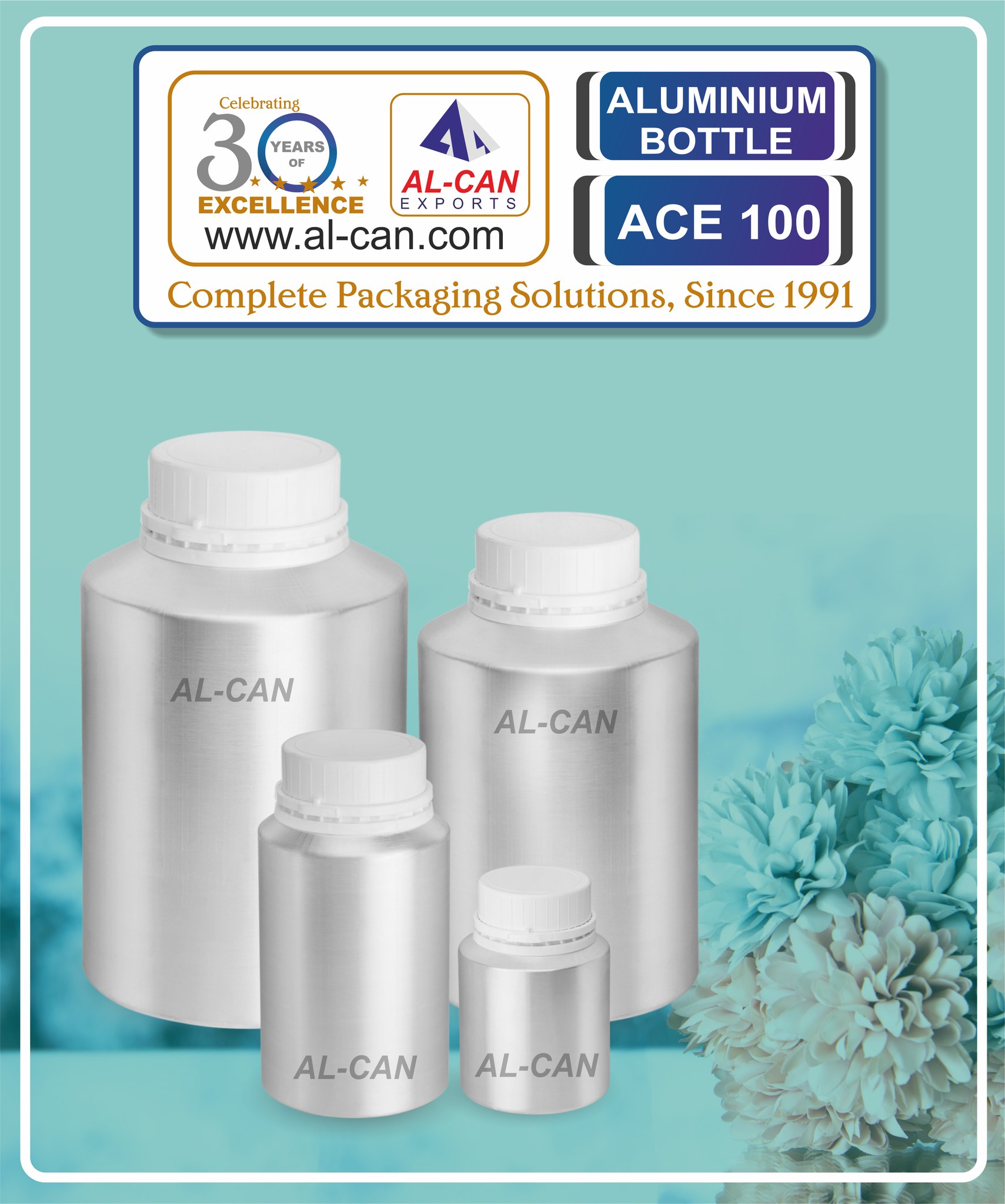 Aluminum Bottle & Container - Al-Can, India