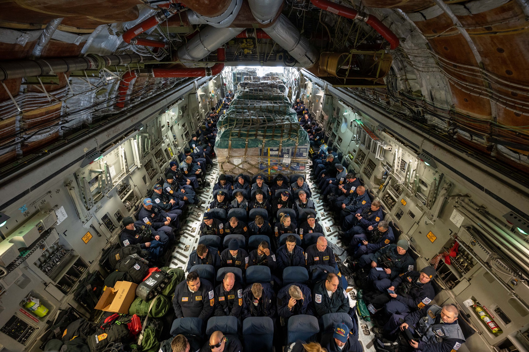 Airmen from the 436th Aerial Port Squadron processed U.S.