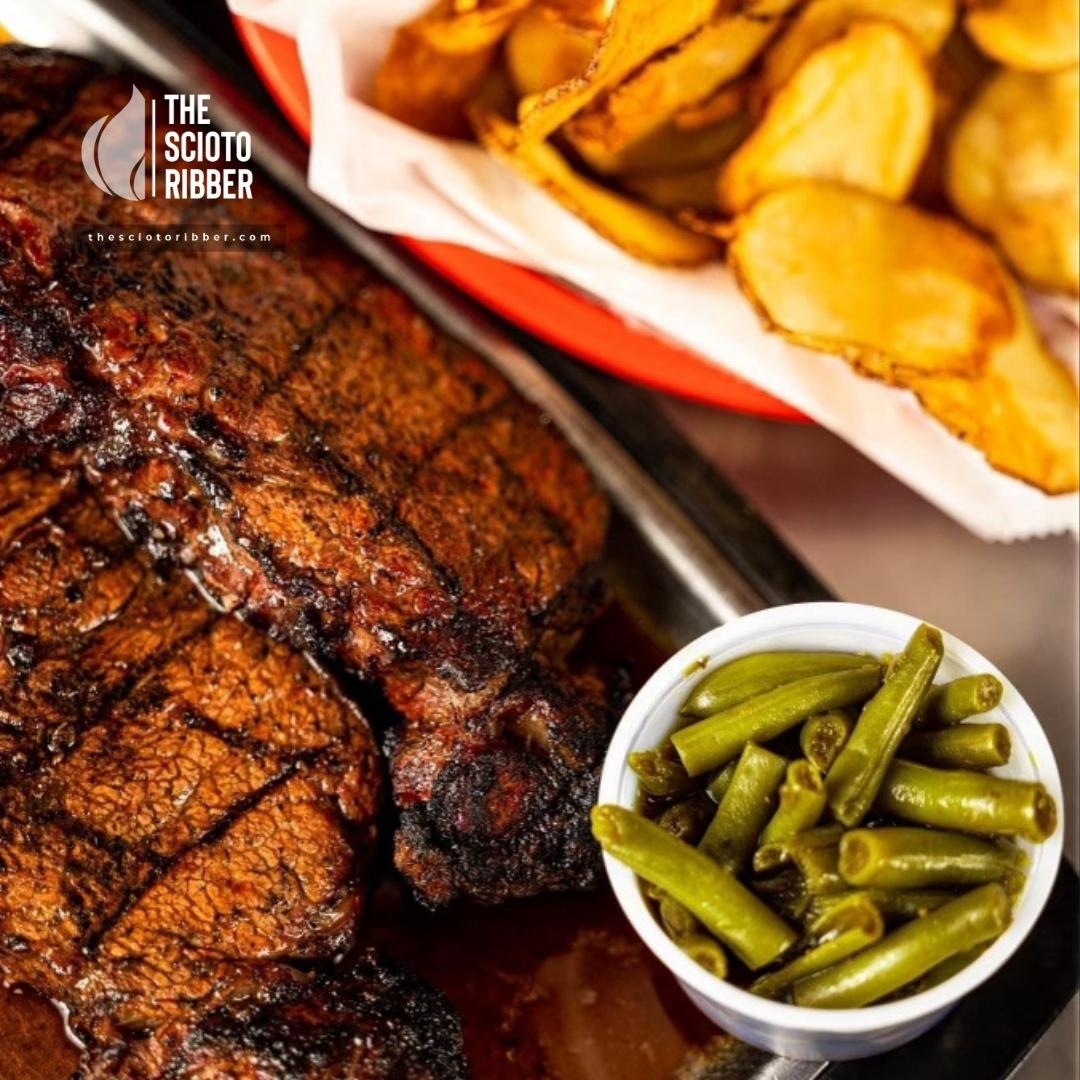 The Scioto - The ultimate trio: Ribber Ribeye + Ribber Green Beans ...