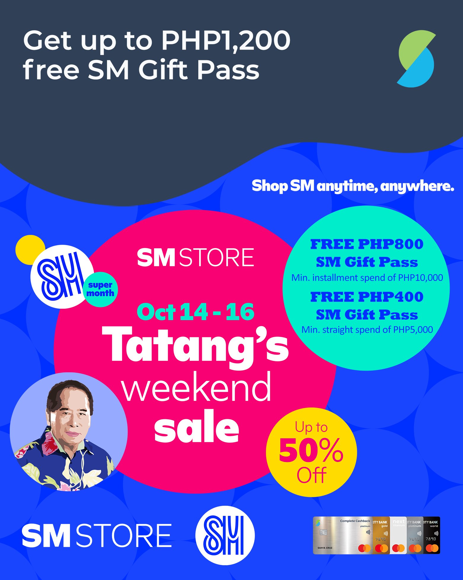 Security Bank - Get up to PHP1,200 free SM Gift Pass using... | Facebook