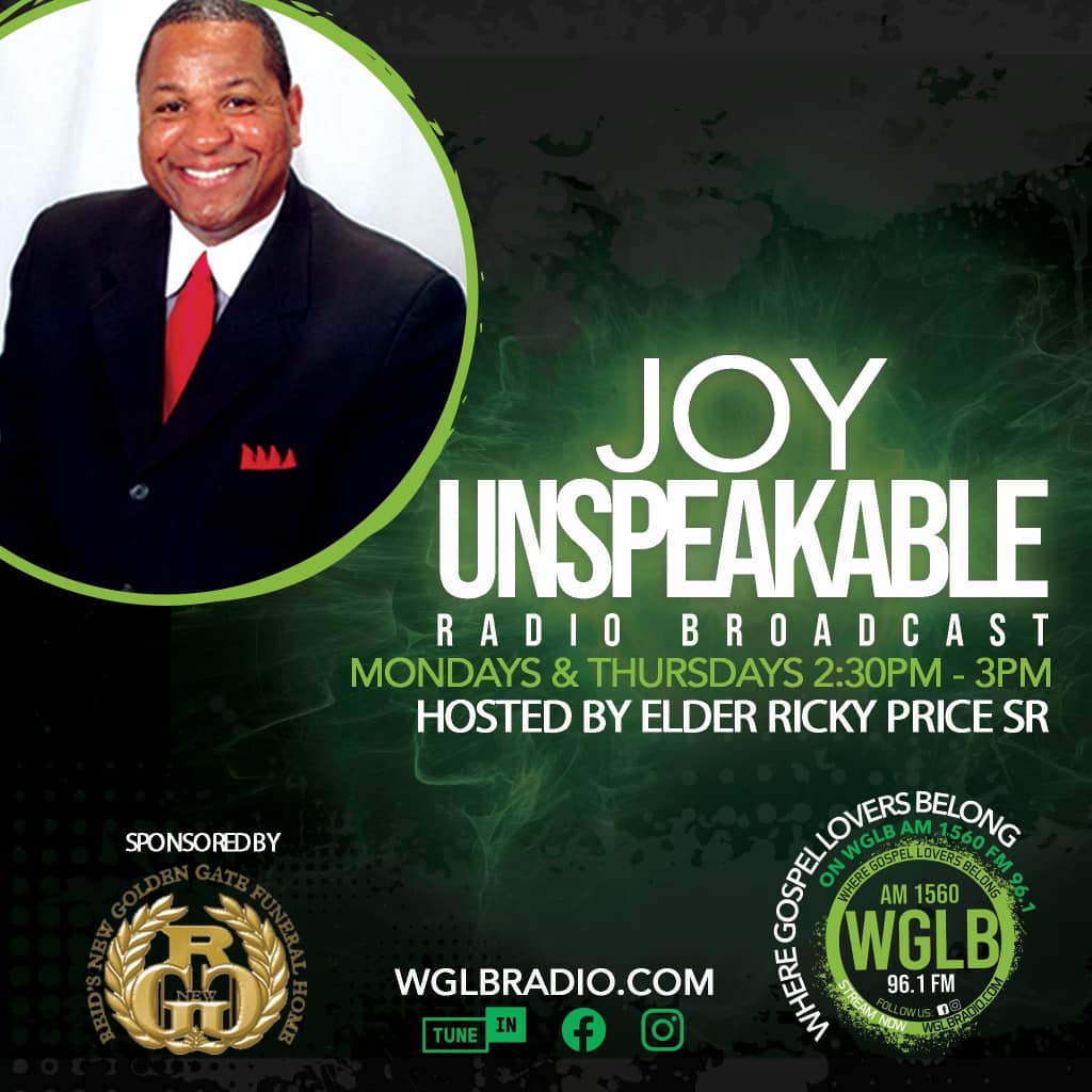 WGLB Radio - Make sure you tune into ”Joy Unspeakable:... | Facebook