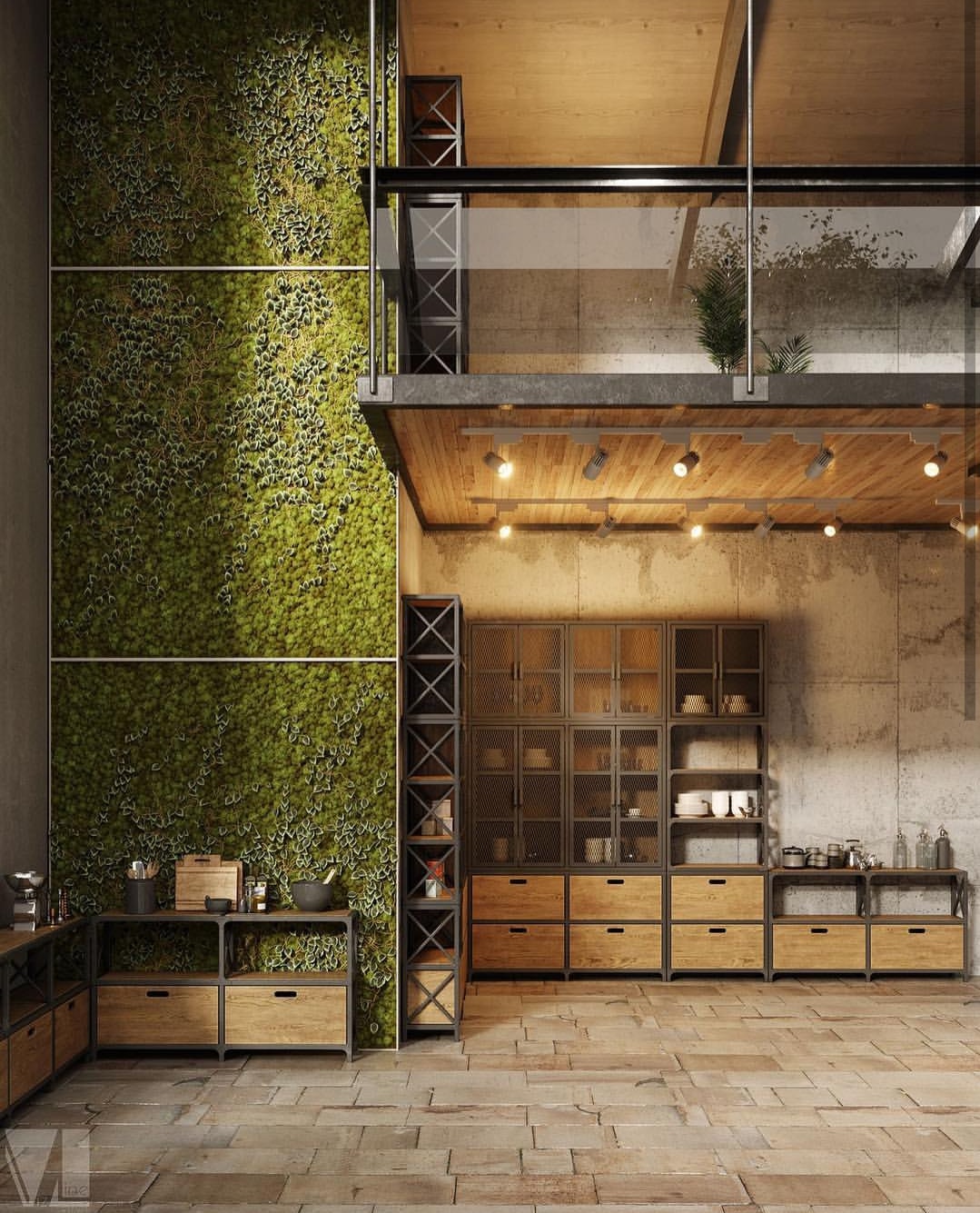 แนวการตกแต่งบ้านสไตล์ลอฟท์ บ้านโถงสูง Dubble Floor ที่เน้นการตกแต่ง ...