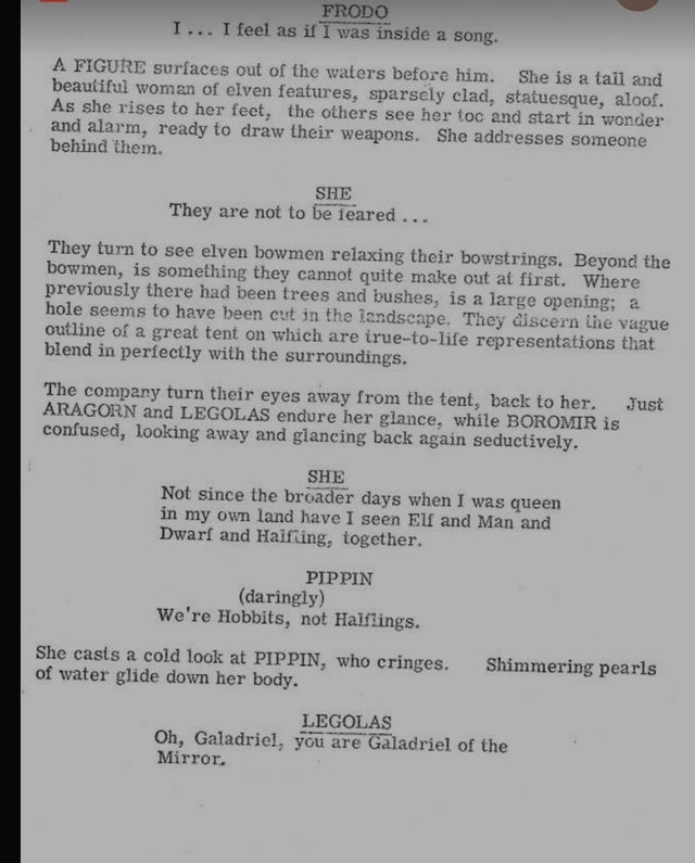 Excerpts from John Boorman's rejected script for his planned film ...
