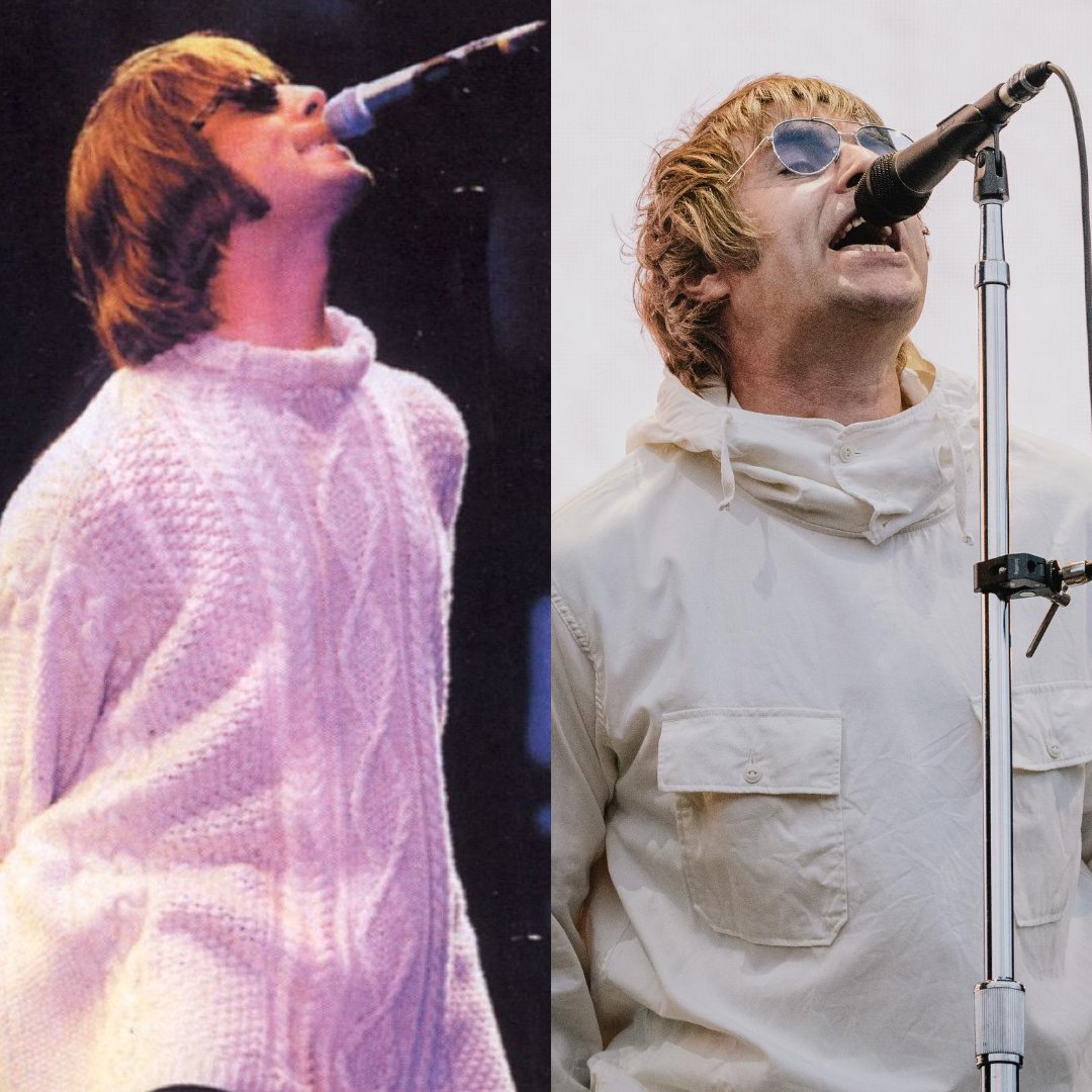 25 years ago today Oasis played at Glastonbury Festival