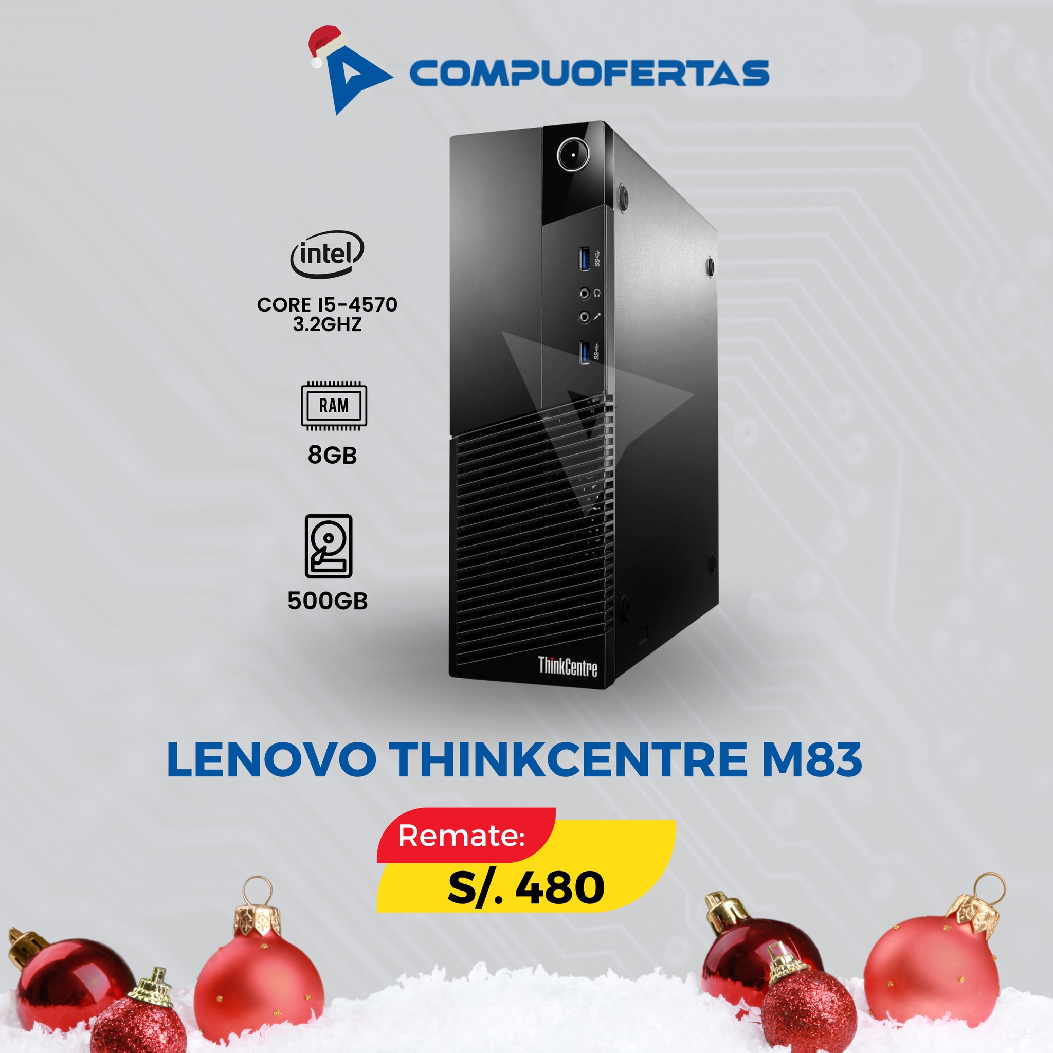 Compuofertas - LENOVO THINKCENTRE M83 ...