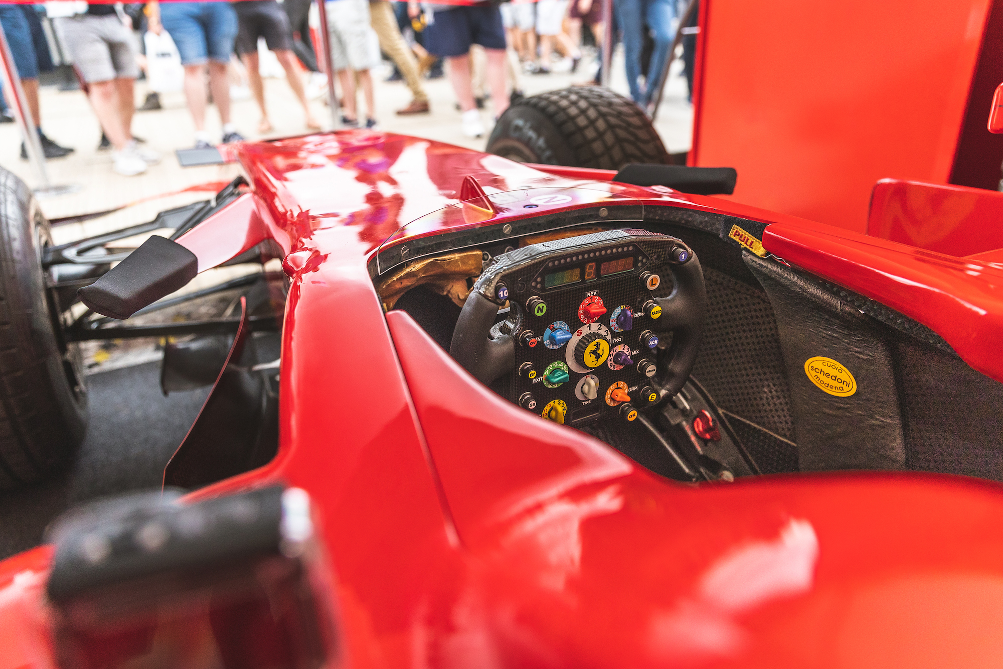 How great is it to see the Ferrari F2008 out and about?! The last 