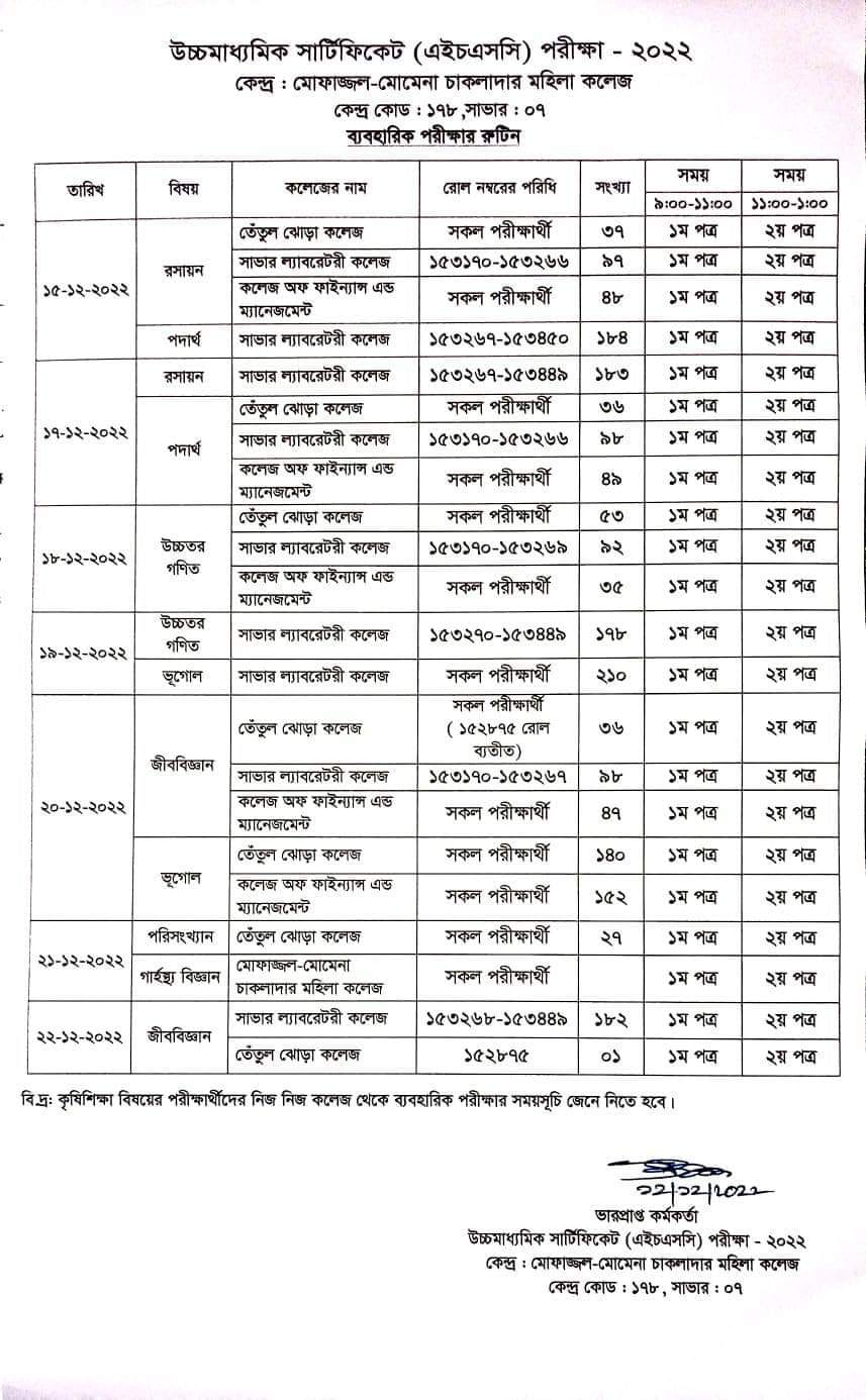Savar Laboratory College Science XI & XII
