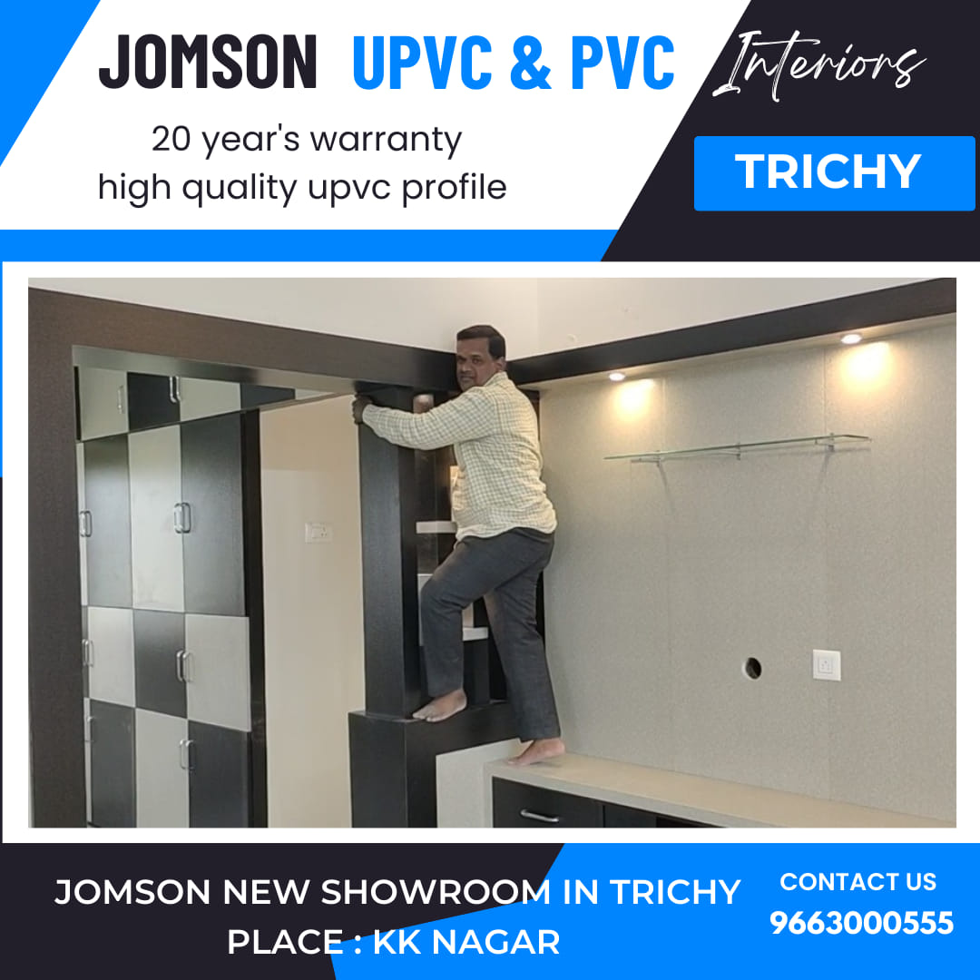 Jomson UPVC & PVC Interiors Trichy 9663000555