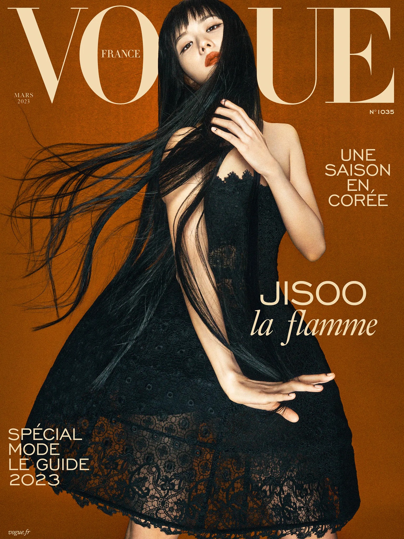 Kendall Jenner on Vogue France March 2026 cover