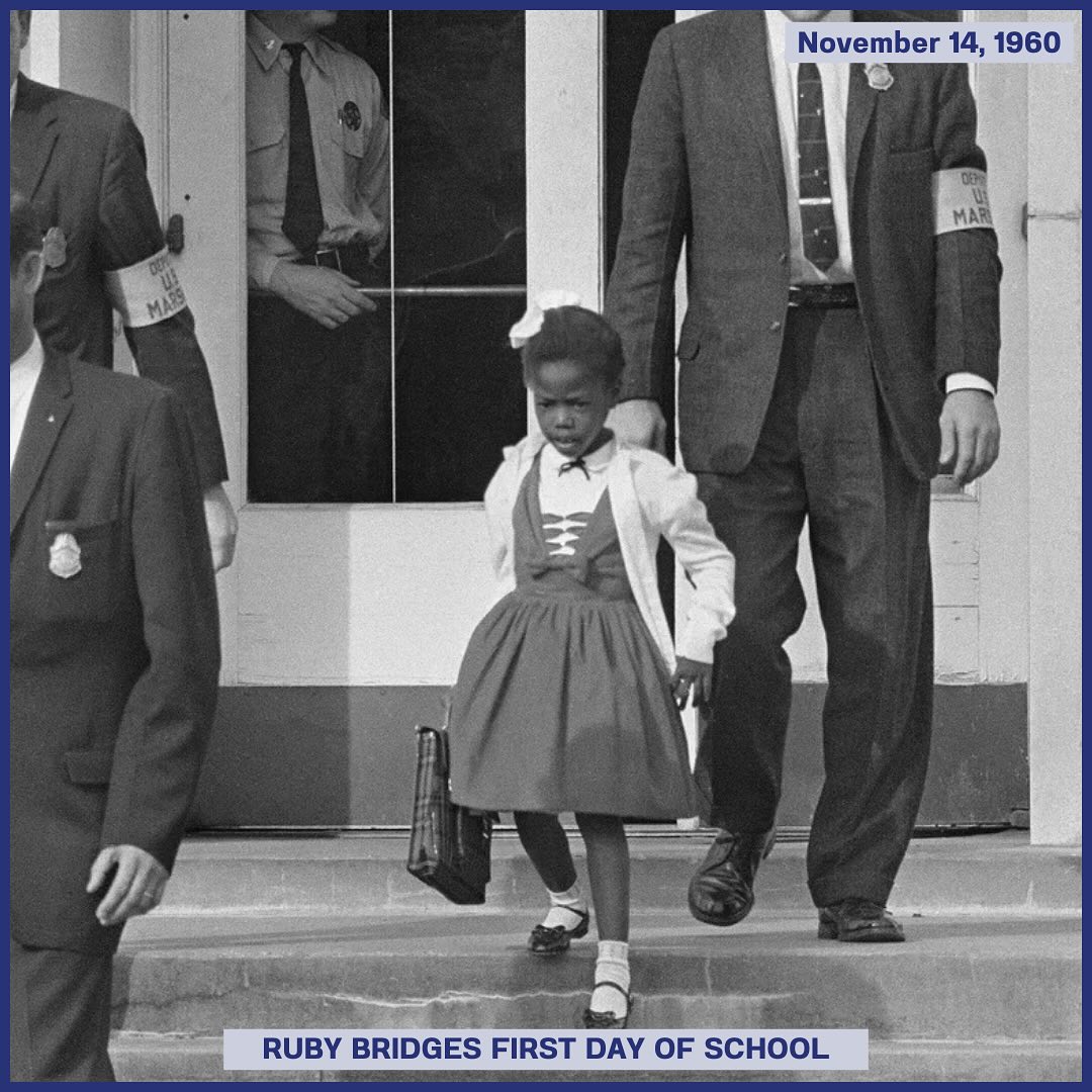 OnThisDay in 1960, six-year-old Ruby Bridges made history as the