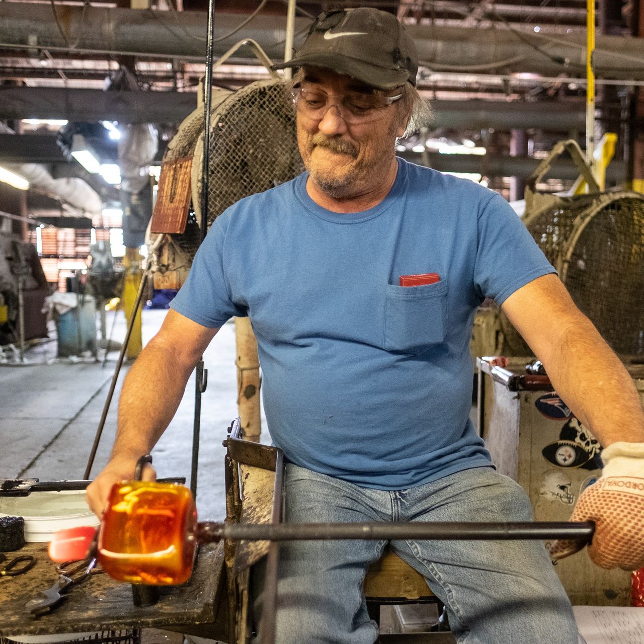 Blenko Glass Company - Employee Spotlight This is Randy Rider. Randy ...