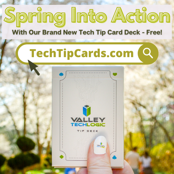Our Tech Tip Card Deck is available now... - Valley Techlogic
