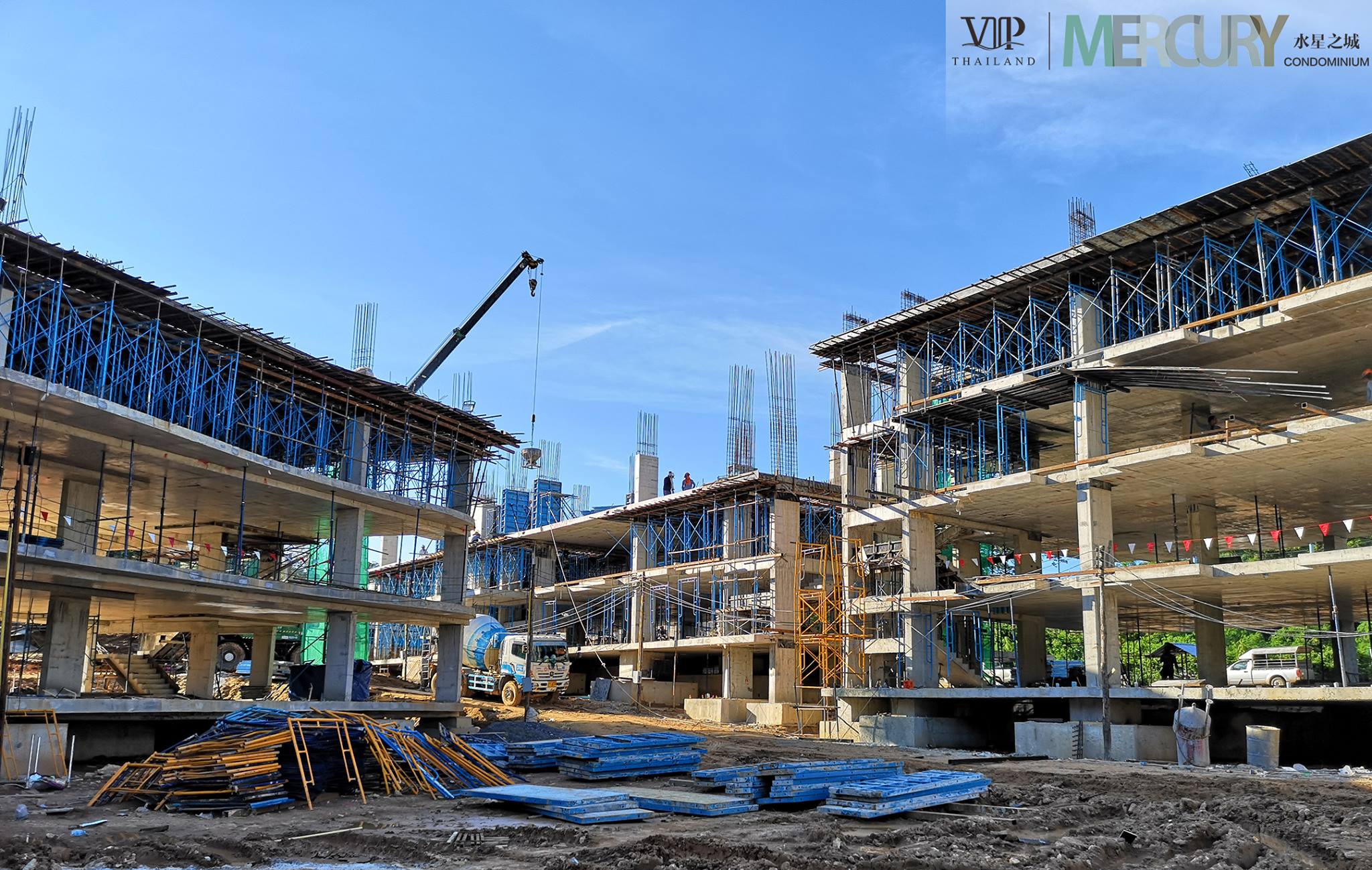 VIP THAILAND - The Construction site of VIP MERCURY🎉🎉🎊...