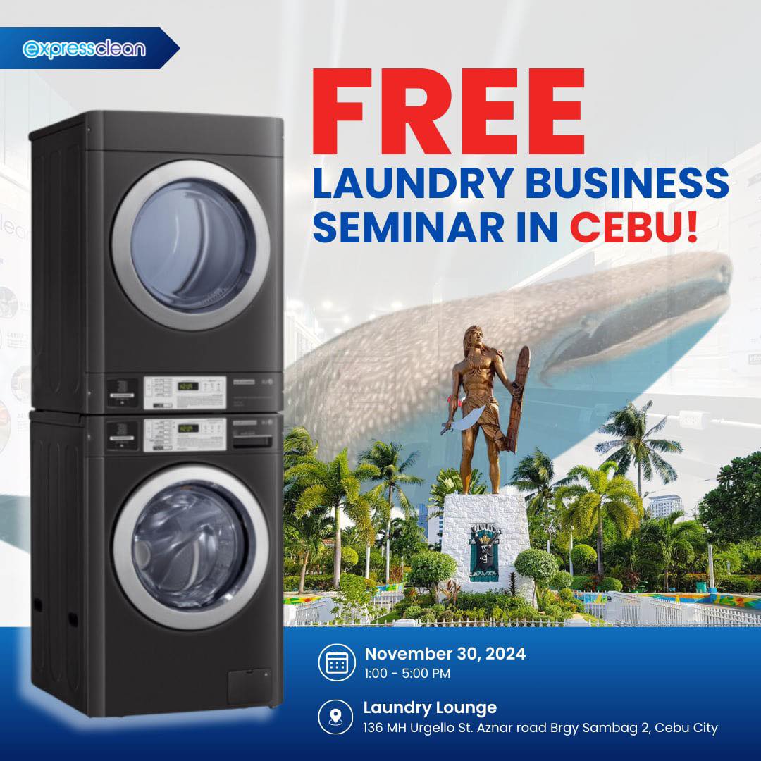 𝗙𝗥𝗘𝗘 𝗟𝗔𝗨𝗡𝗗𝗥𝗬 𝗕𝗨𝗦𝗜𝗡𝗘𝗦𝗦... - Express Clean Laundry Lounge CEBU | Facebook