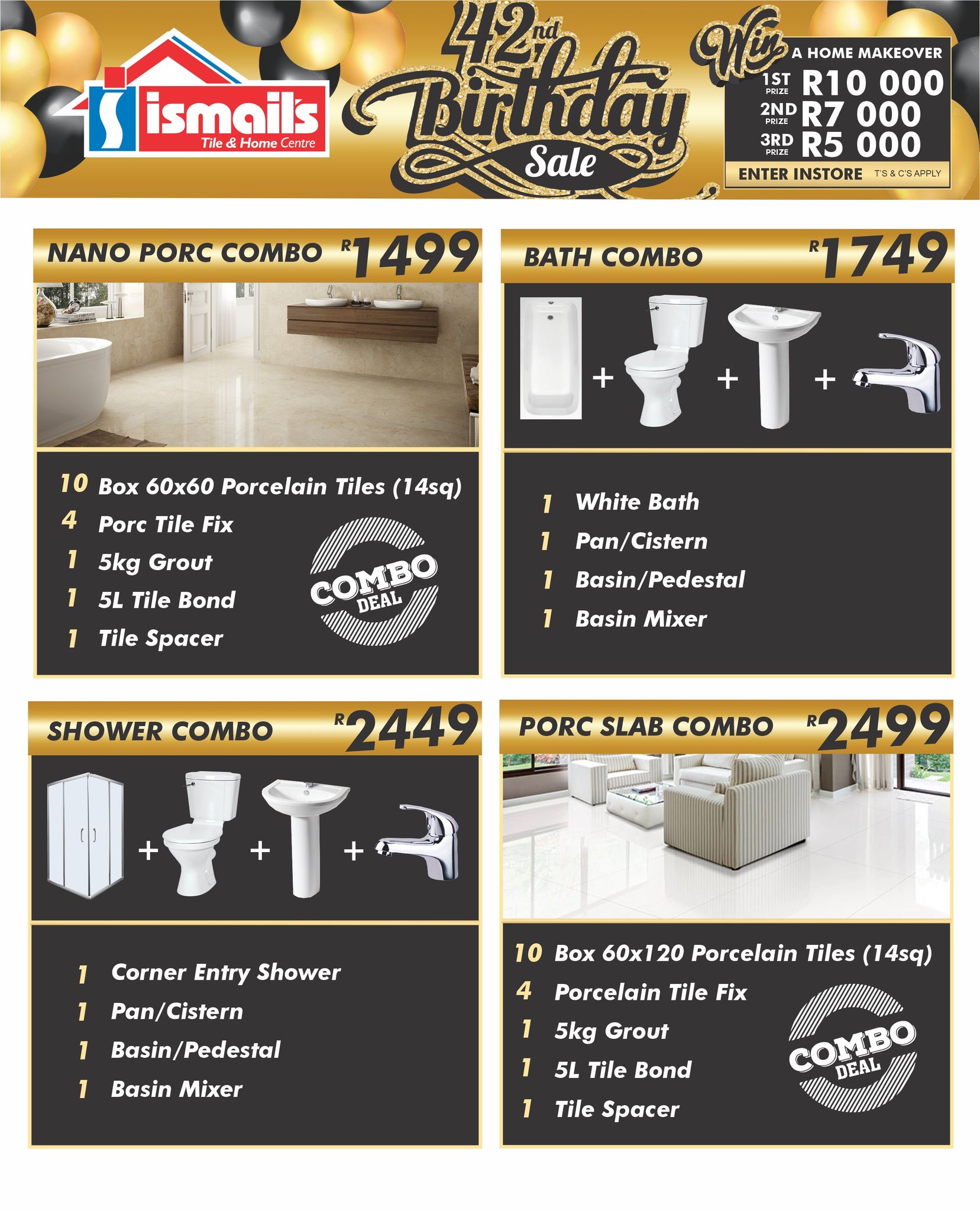 Ismail's - Unbeatable Bonanza! Celebrate our 42nd Birthday Sale with ...