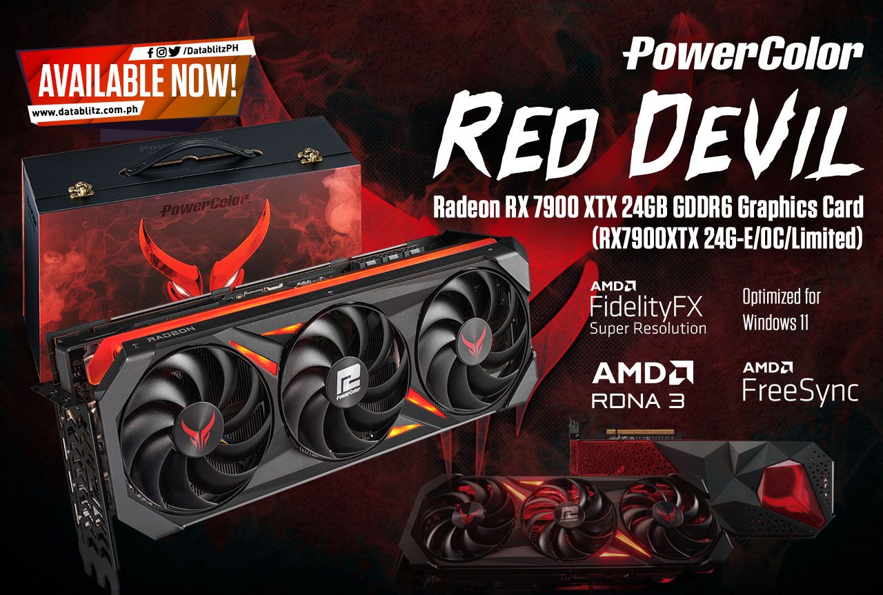 THE DOMINANT RULER IN GAMING. ? Powercolor Red Devil Radeon RX 