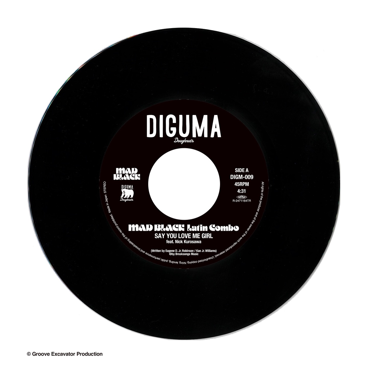 GEP - Airtist: MAD BLACK Latin Combo Title: SAY YOU LOVE ME GIRL