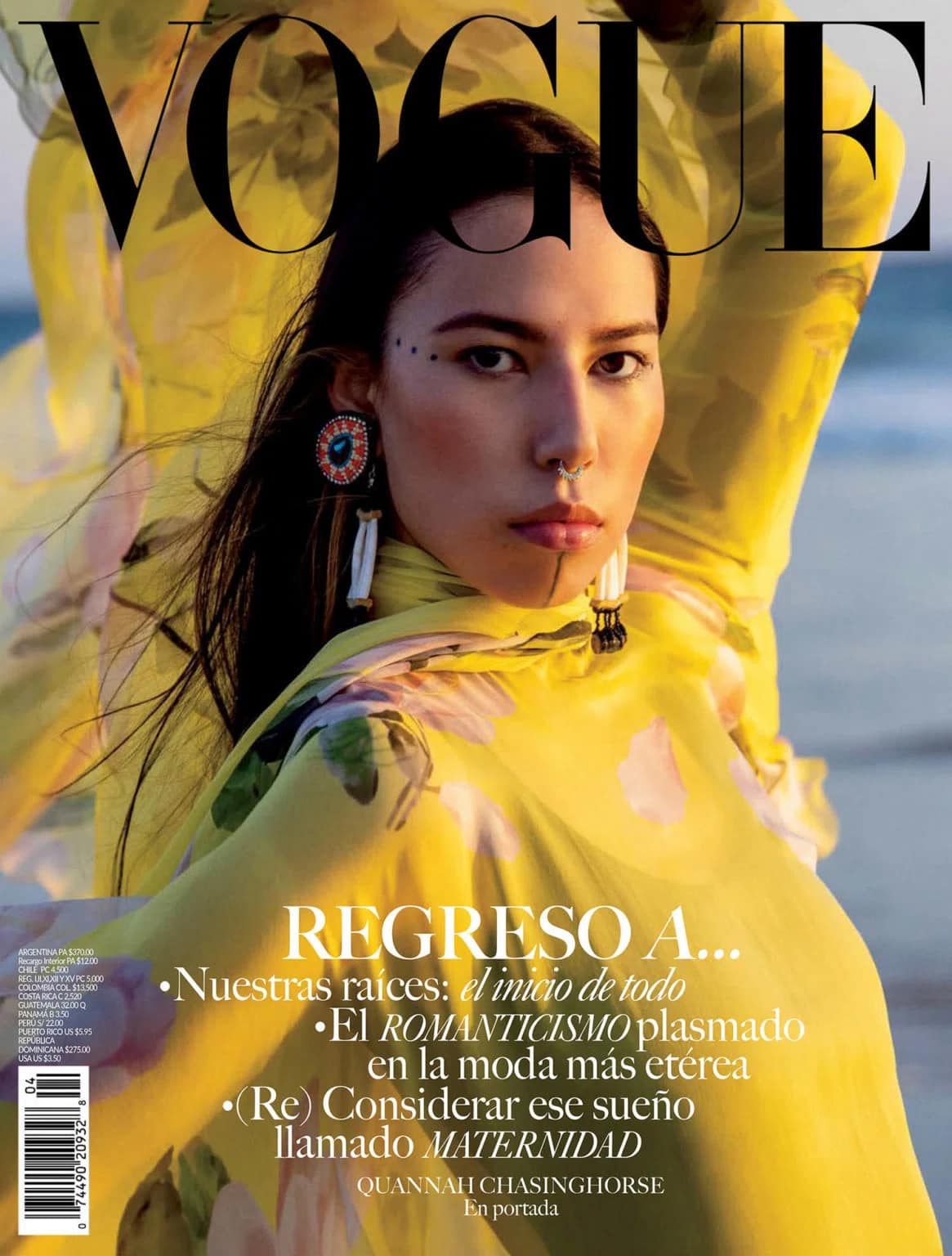 Indigenous models featured in Vogue Mexico September issue